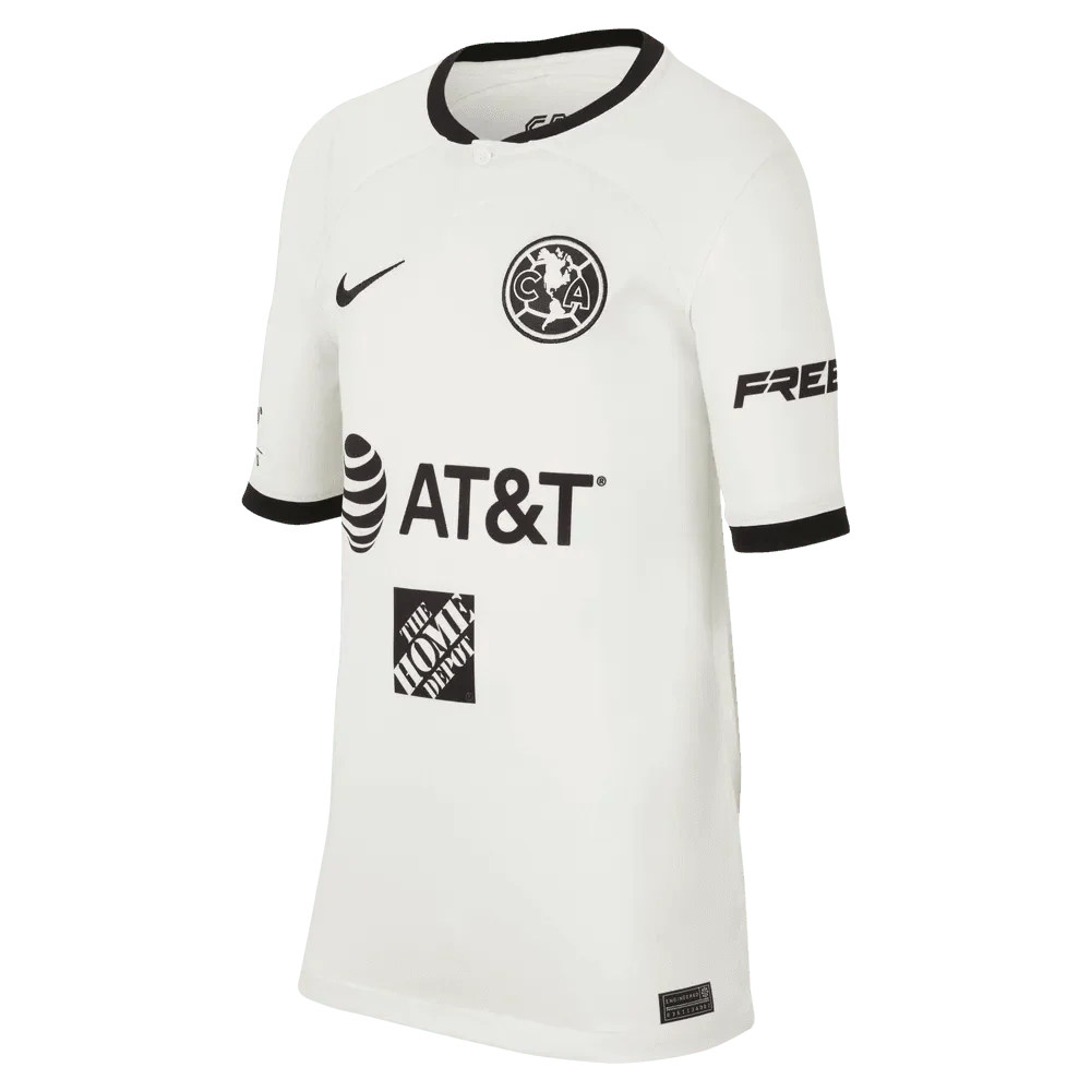 Nike 2023 Club America Youth Third Jersey - Sail-Black