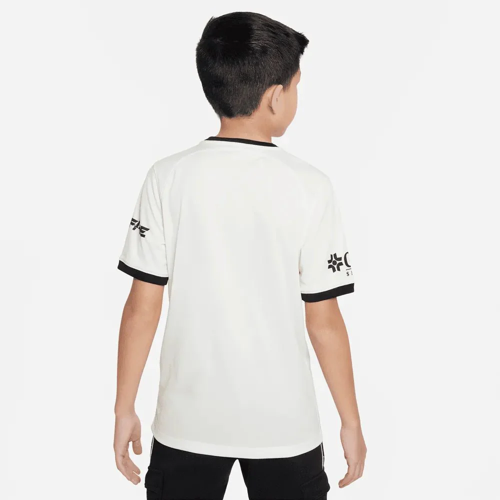 Nike 2023 Club America Youth Third Jersey - Sail-Black - Image 4