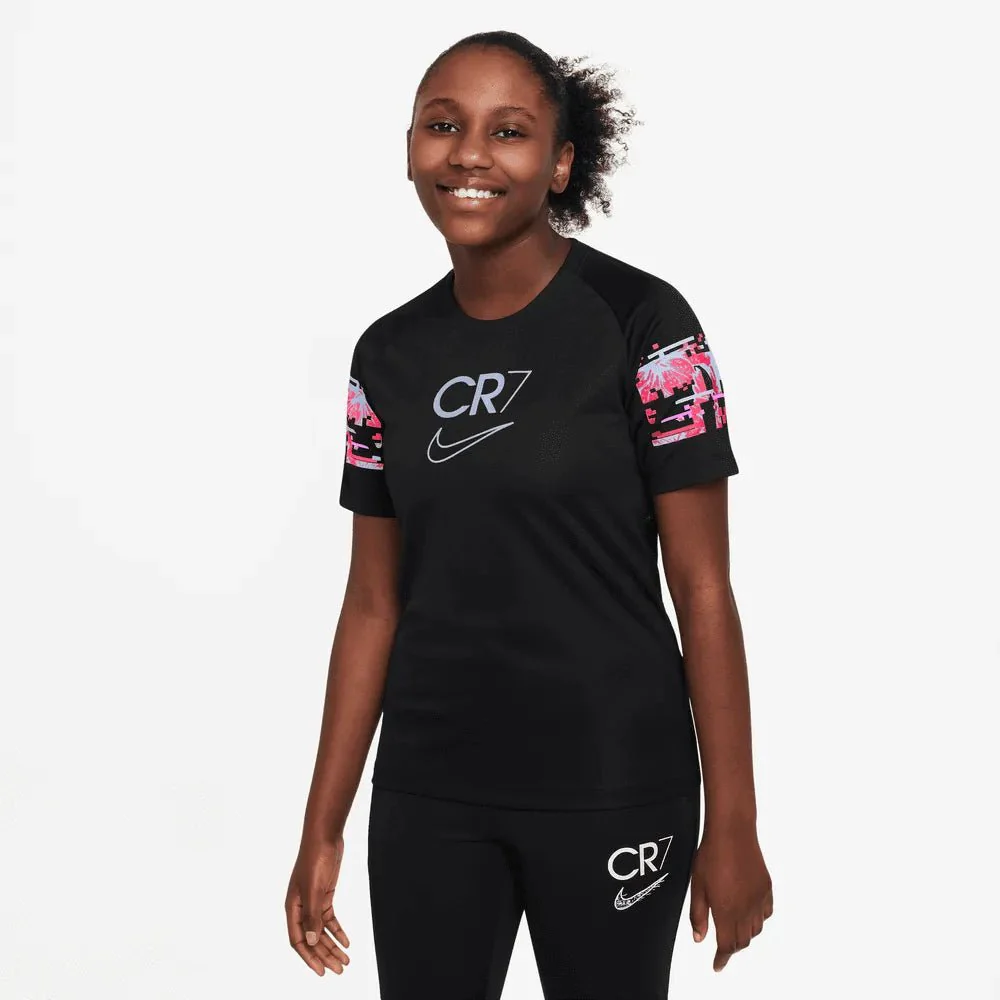 Nike 2023 CR7 Youth Training Jersey - Black-Blue-Pink