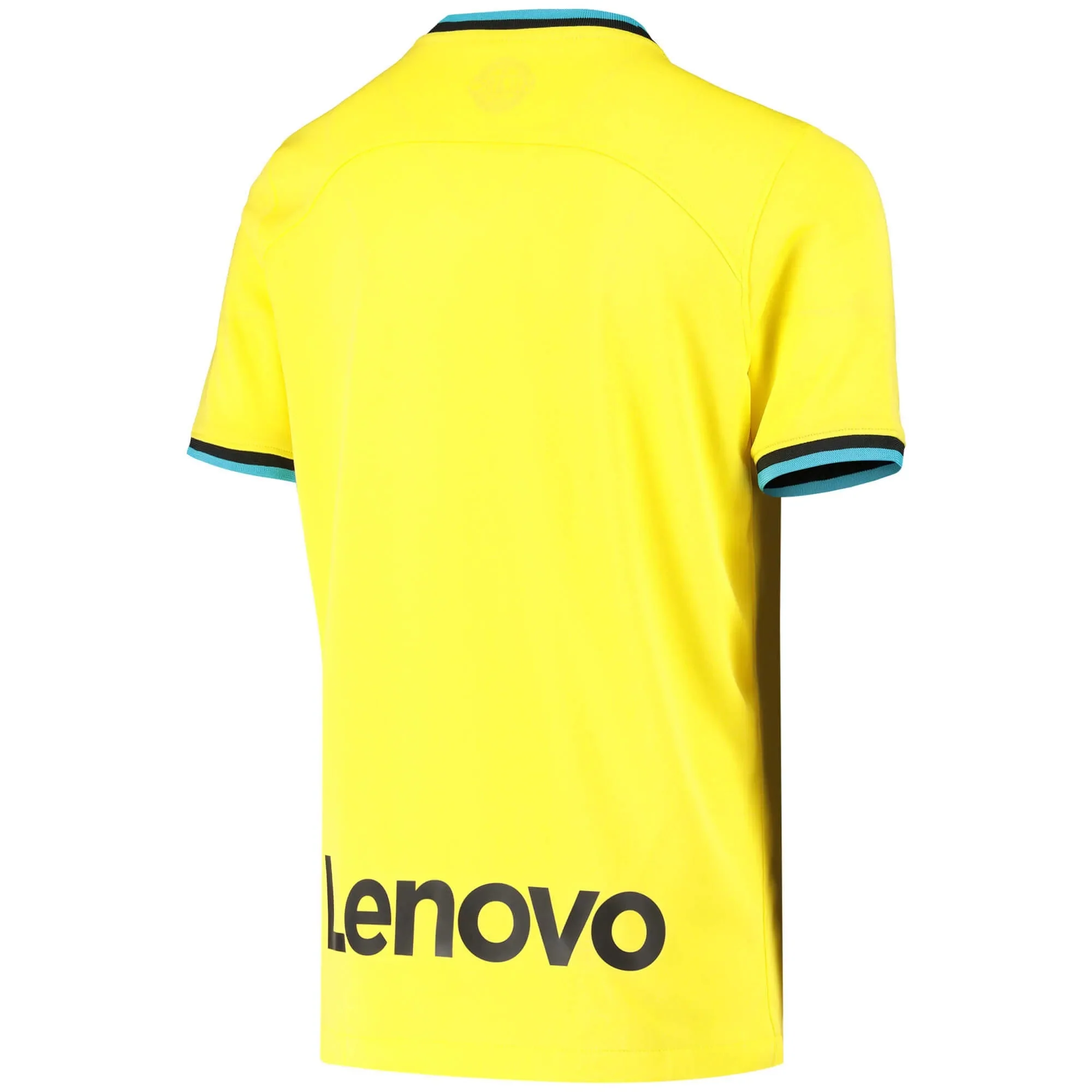 Nike 2023 Inter Milan Youth Third Jersey - Yellow-Black-Blue - Image 2