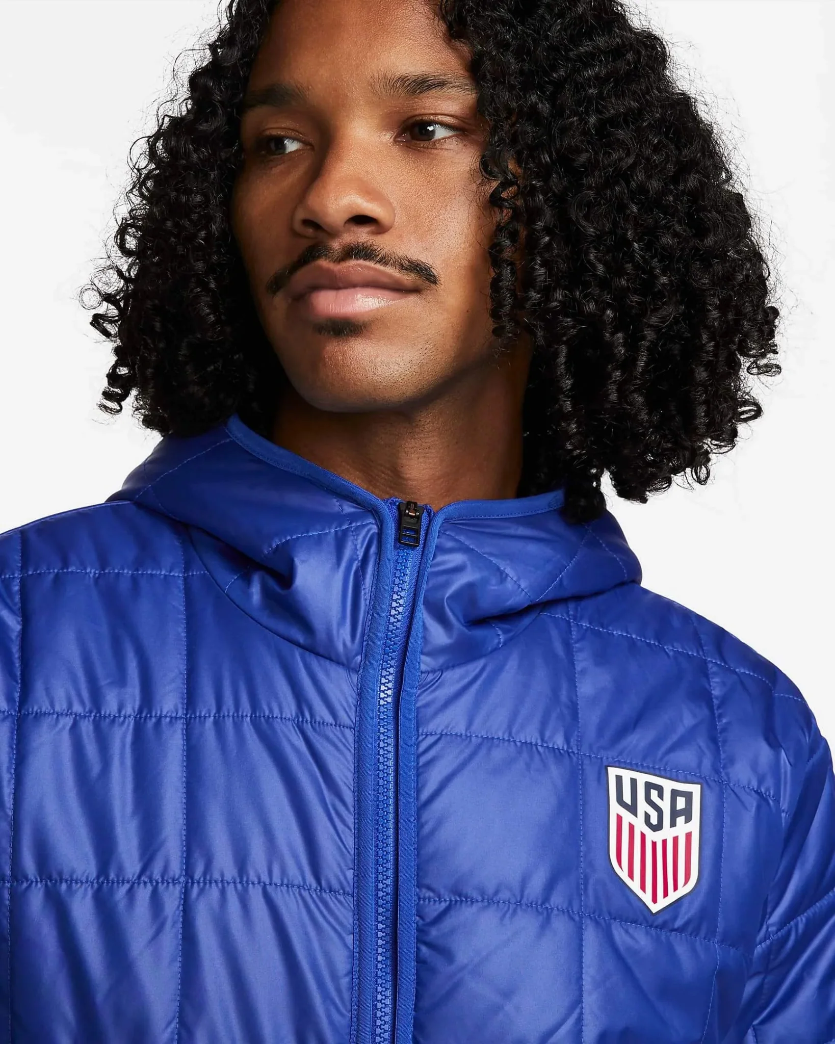 Nike 2023 USMNT Men's Fleece-Lined Hooded Jacket - Image 3