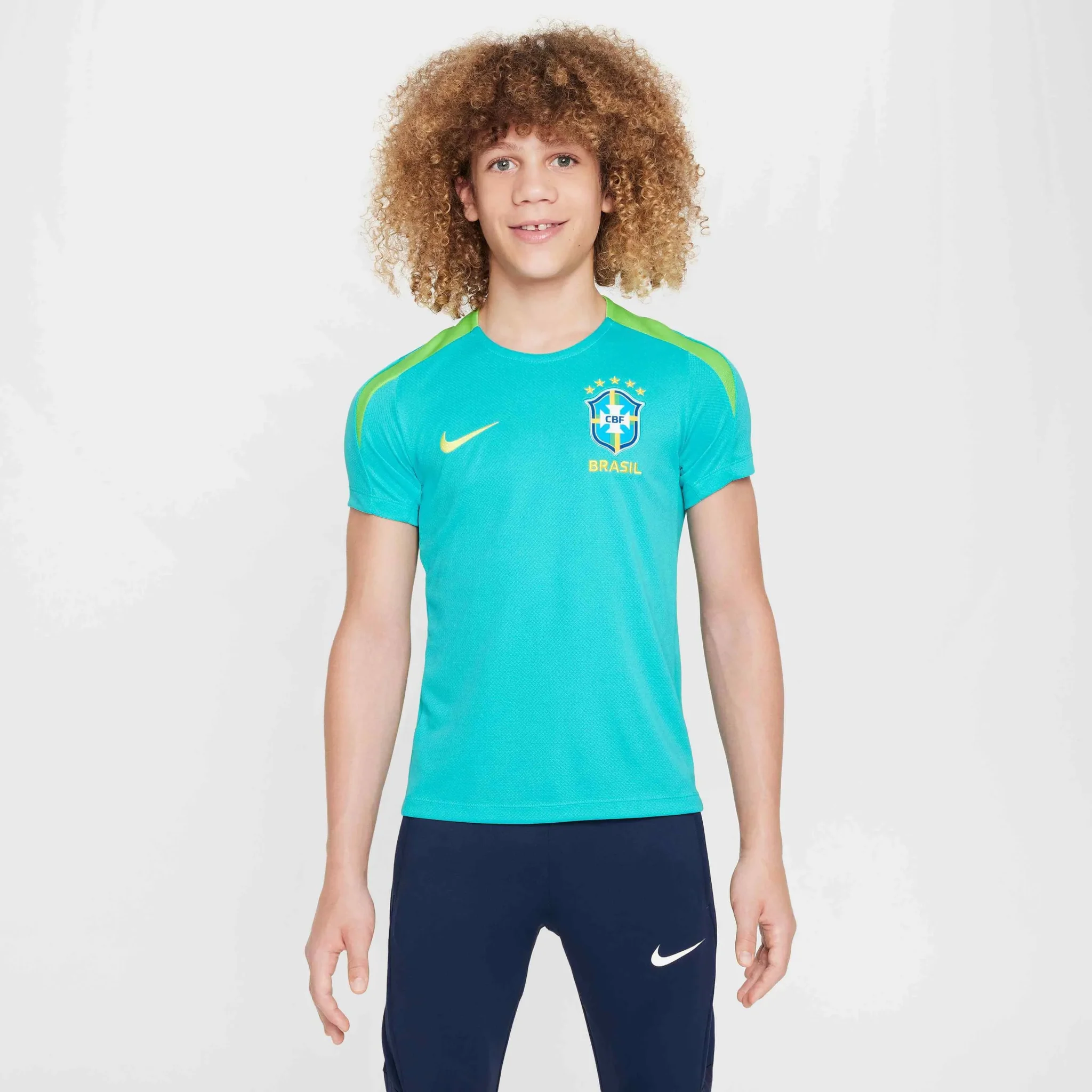 Nike 2024-25 Brazil Youth Dri-Fit Strike Top