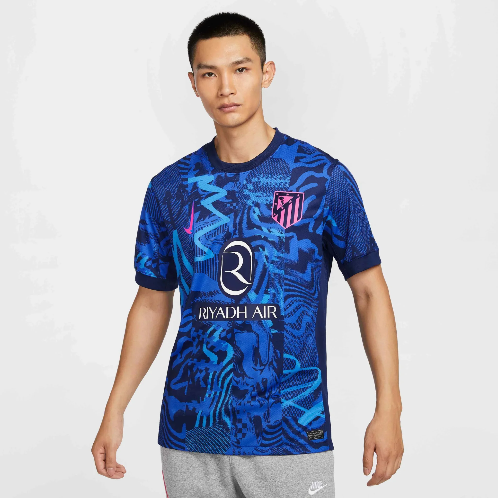 Nike 2024-25 Atletico Madrid Men's Stadium Third Jersey - Image 3