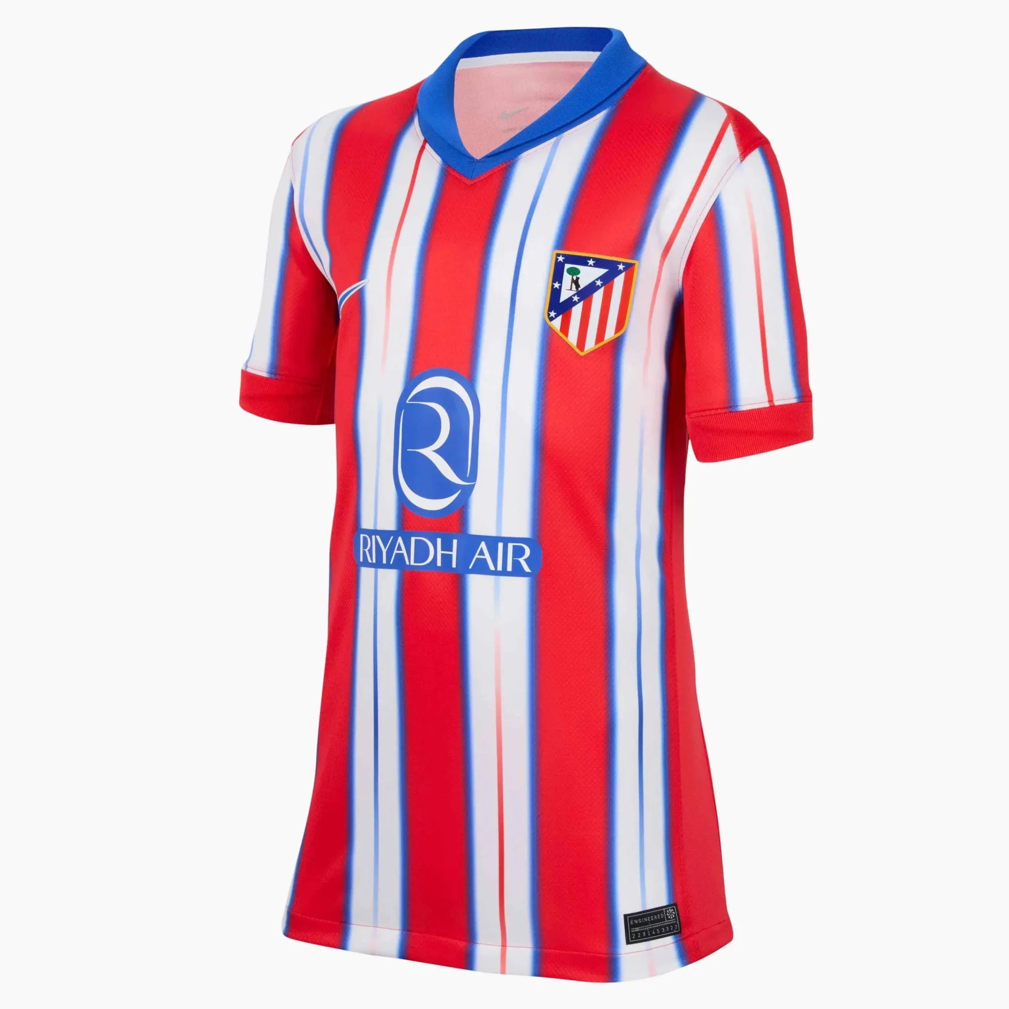 Nike 2024-25 Atletico Madrid Youth Stadium Home Jersey
