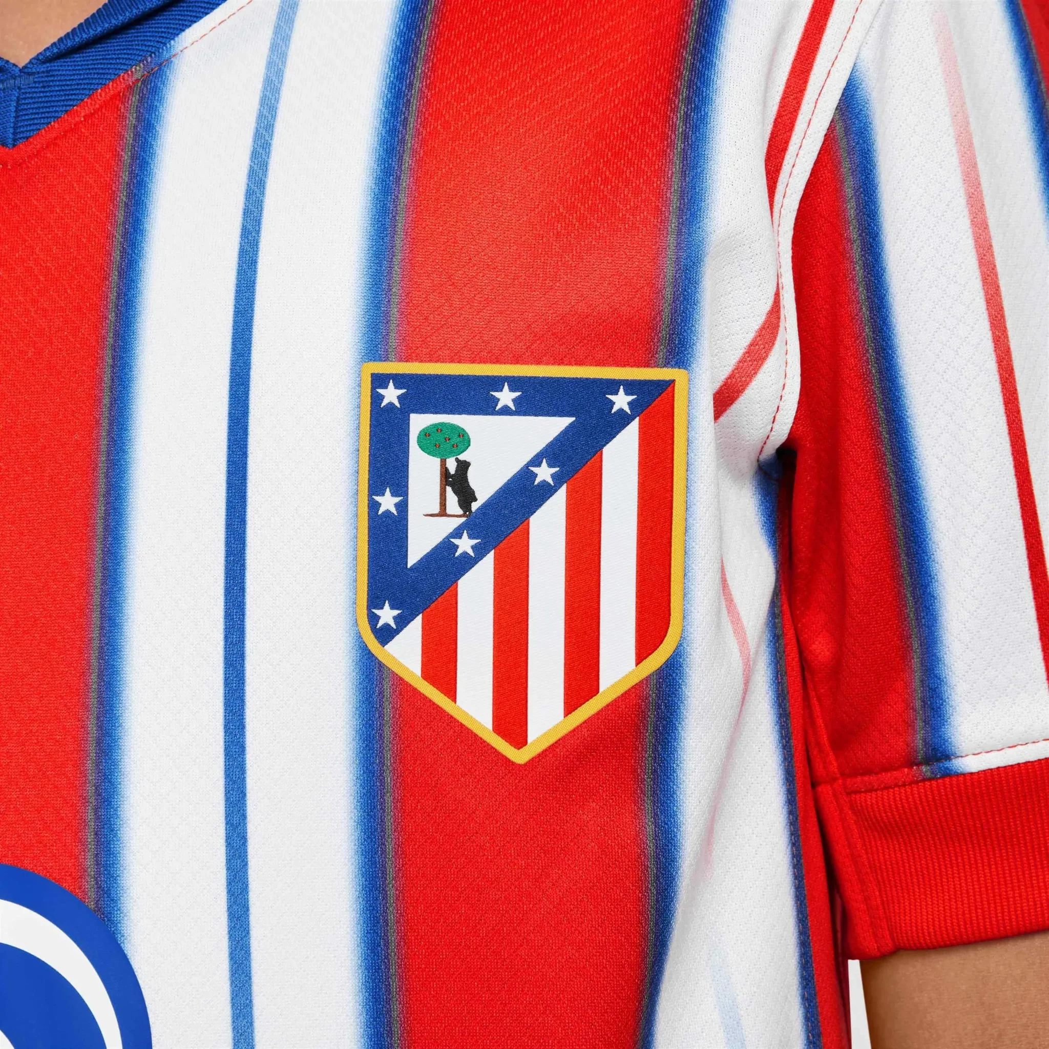 Nike 2024-25 Atletico Madrid Youth Stadium Home Jersey - Image 8