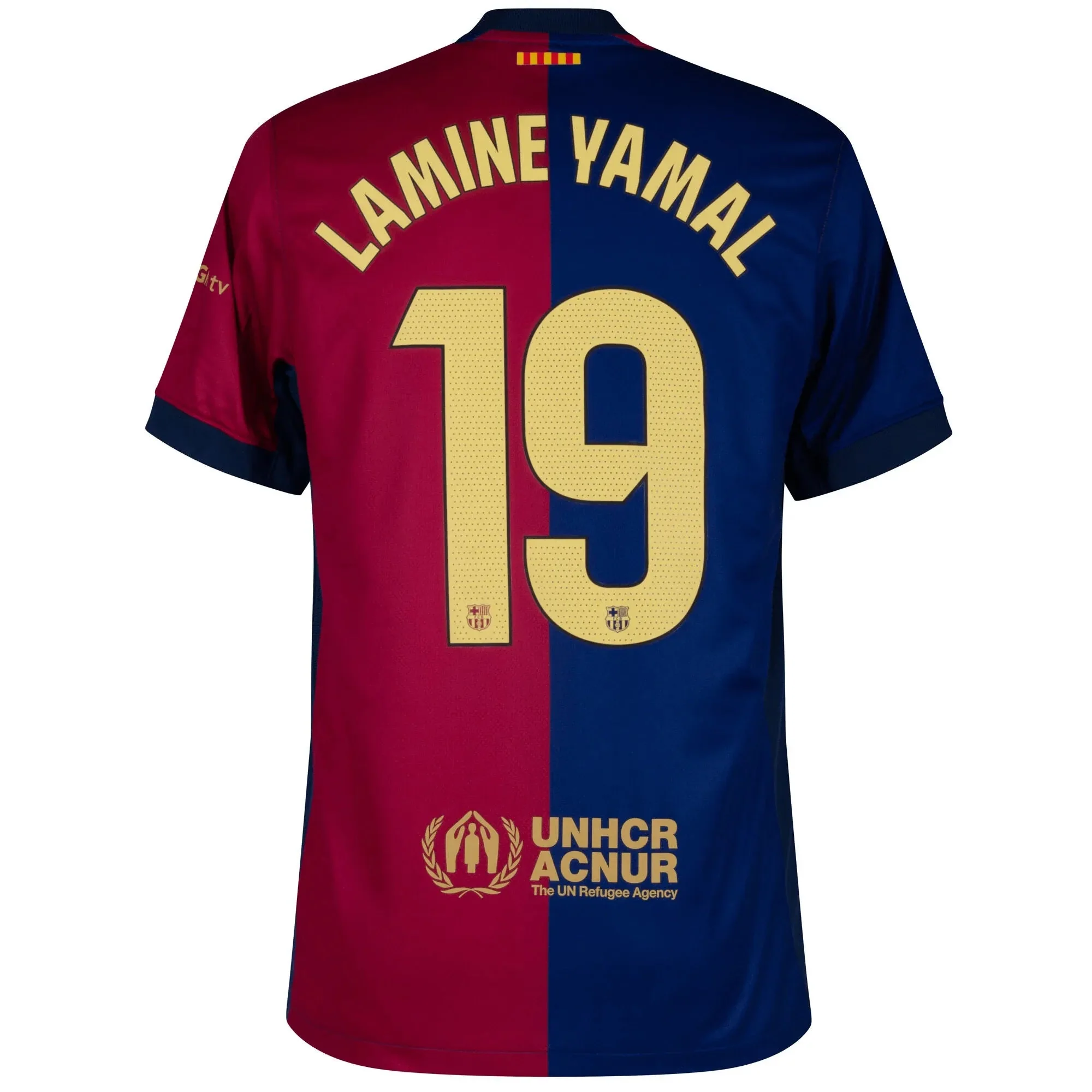 Nike 2024-25 Barcelona Men's Stadium Home Jersey - Image 8