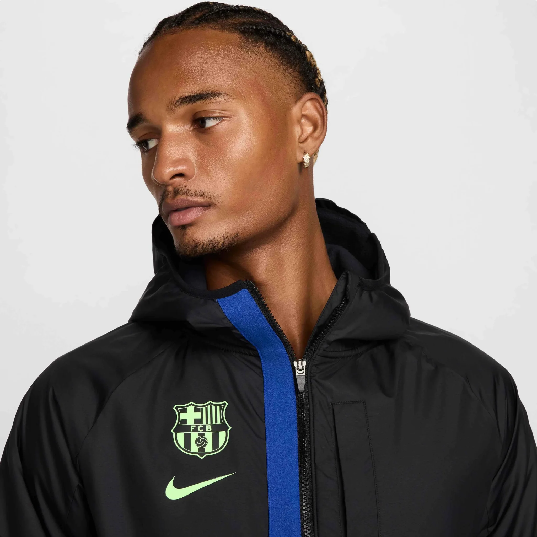 Nike 2024-25 Barcelona Men's Wintererized AWF Jacket - Image 3