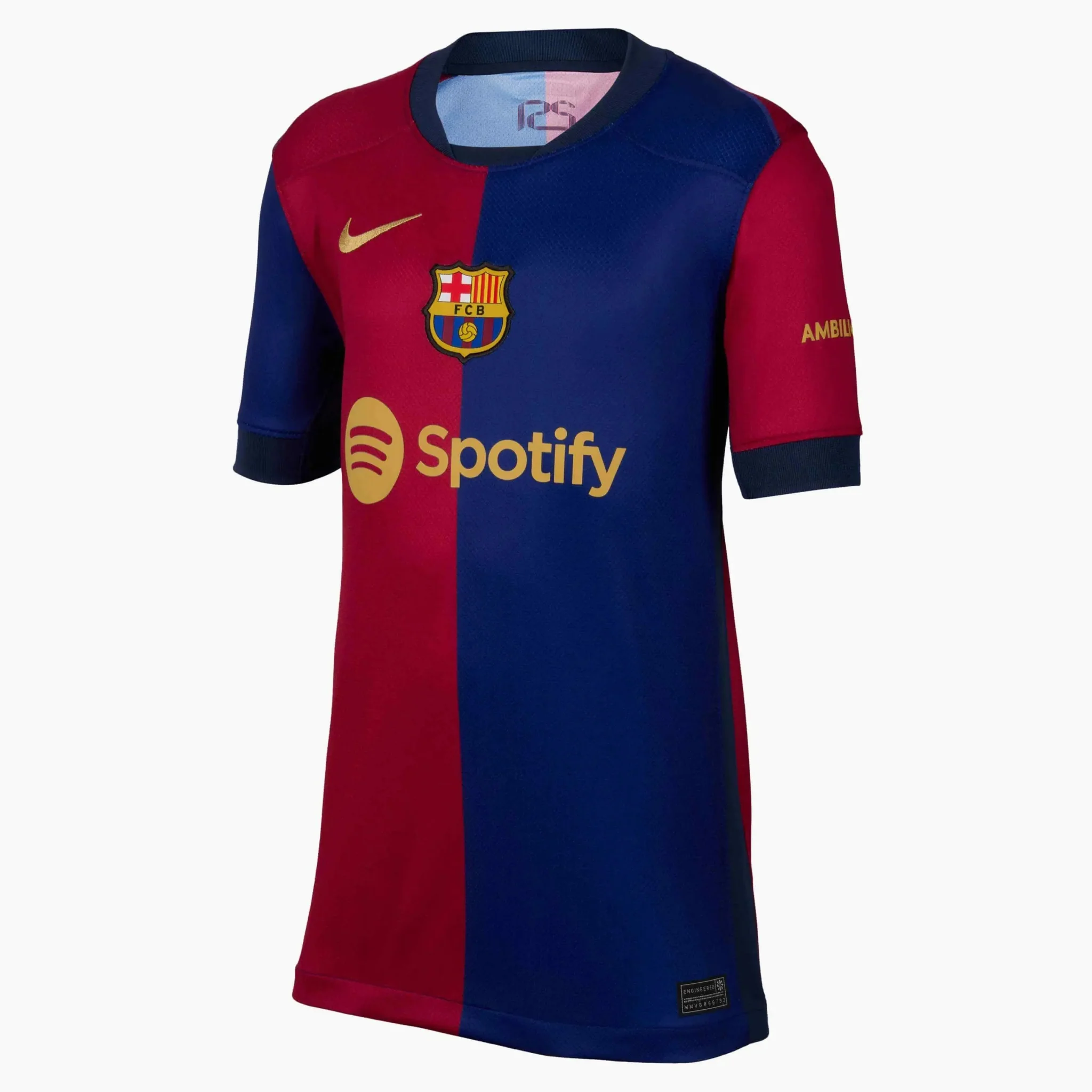 Nike 2024-25 Barcelona Youth Stadium Home Jersey