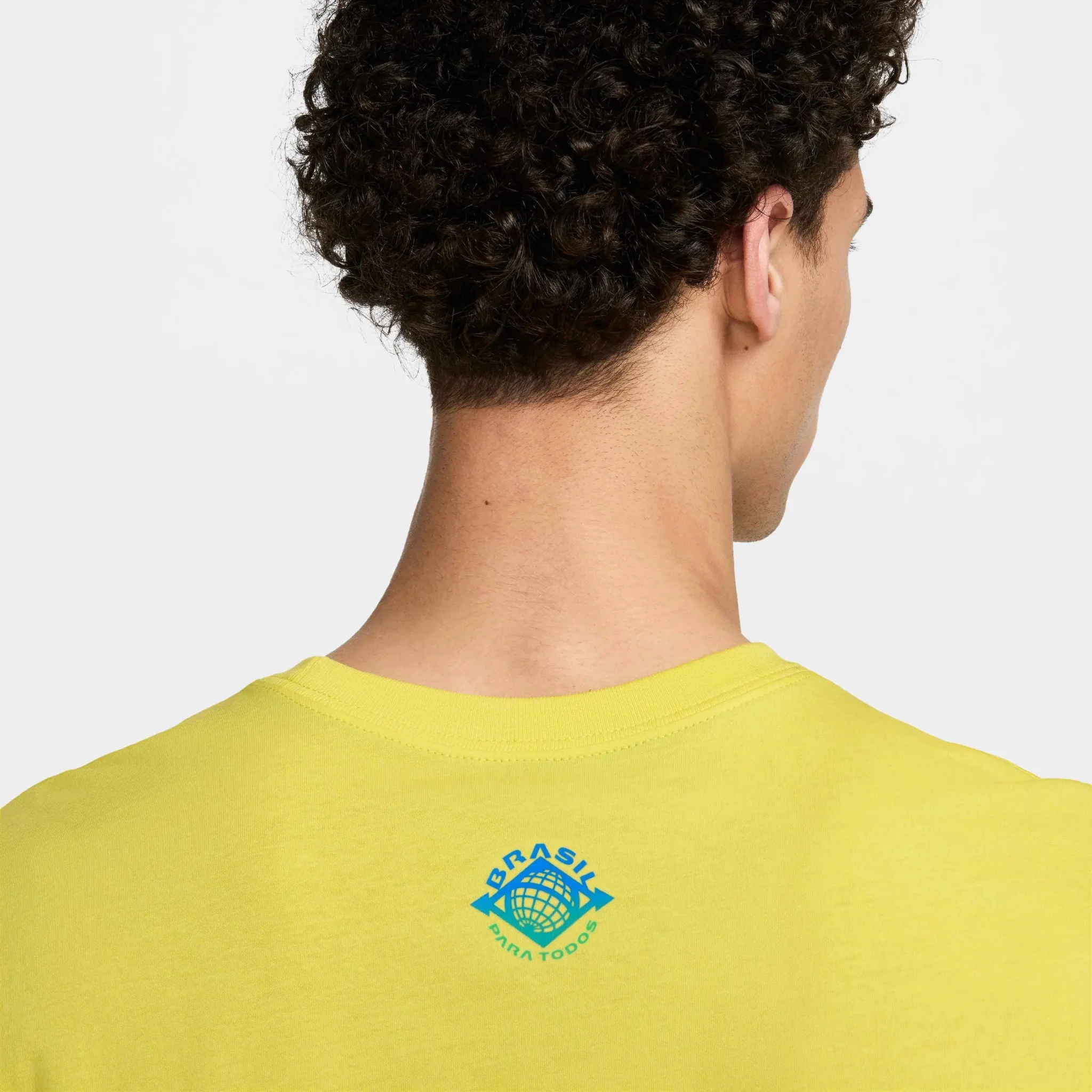 Nike 2024-25 Brazil Men's Club Essential Tee - Image 4