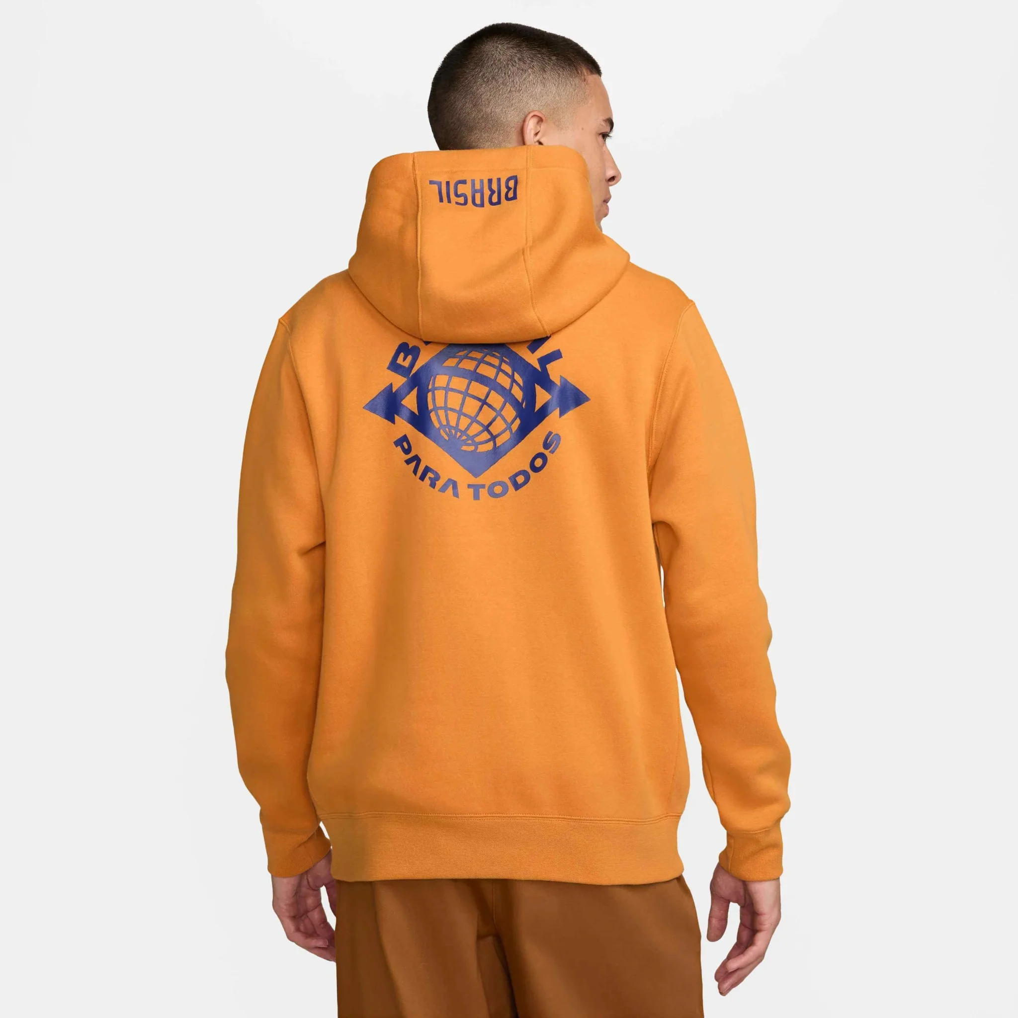 Nike 2024-25 Brazil Men's NSW Club PO Hoodie - Image 2