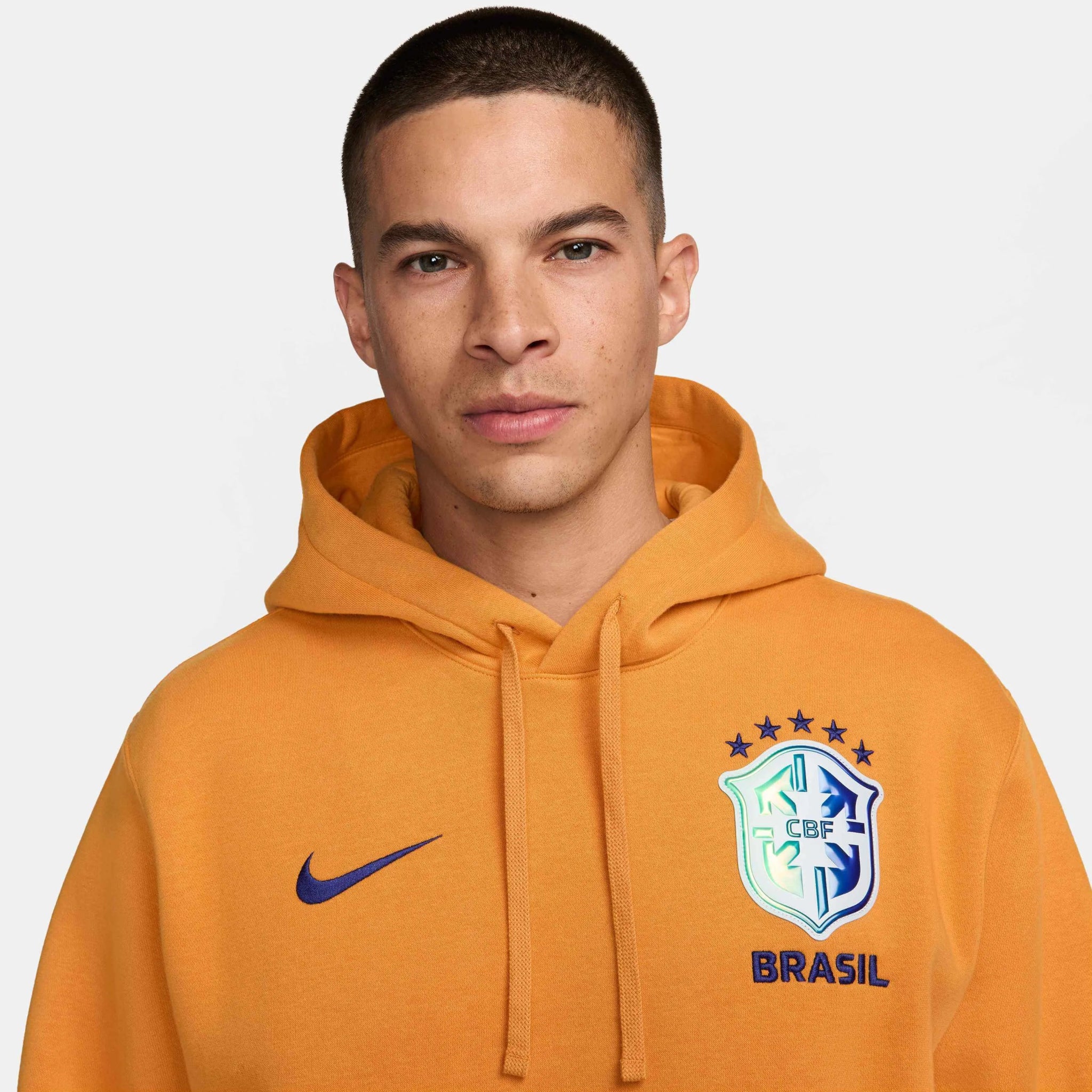 Nike 2024-25 Brazil Men's NSW Club PO Hoodie - Image 3
