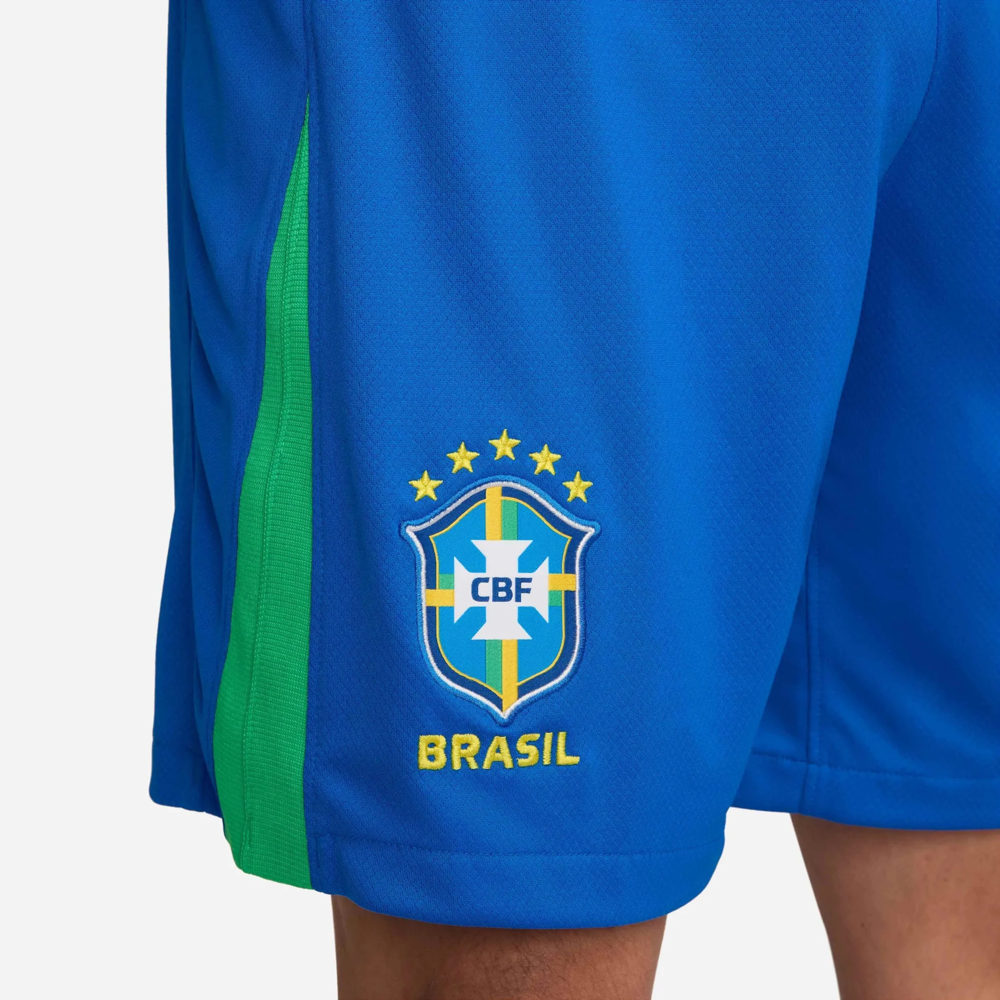 Nike 2024-25 Brazil Men's Stadium Home Shorts - Image 5