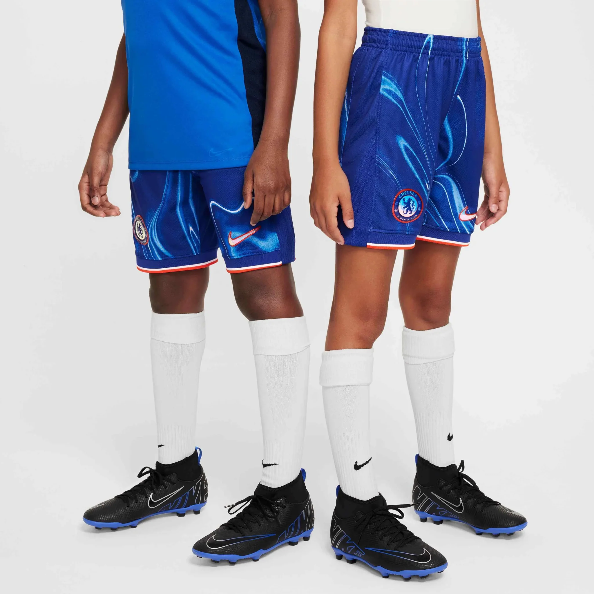Nike 2024-25 Chelsea Youth Stadium Home Shorts