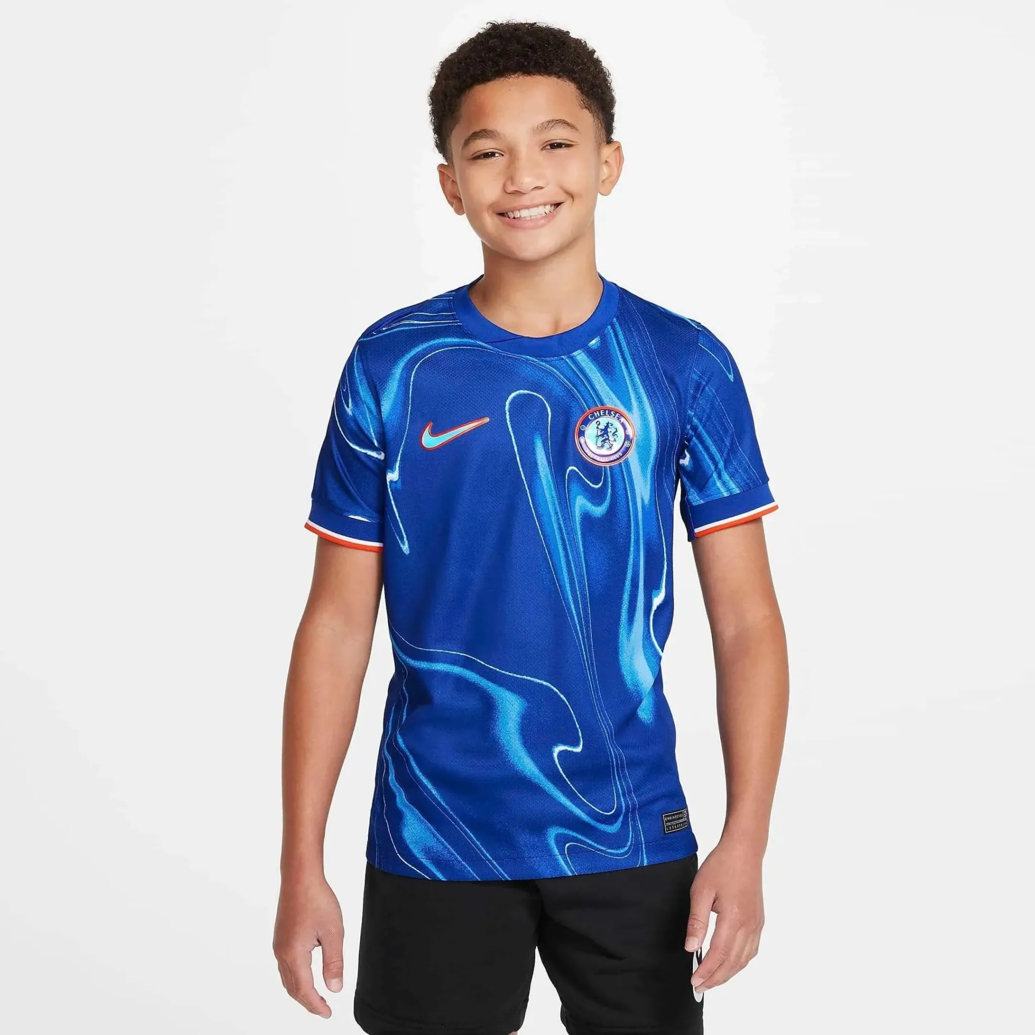 Nike 2024-25 Chelsea Youth Stadium Home Jersey