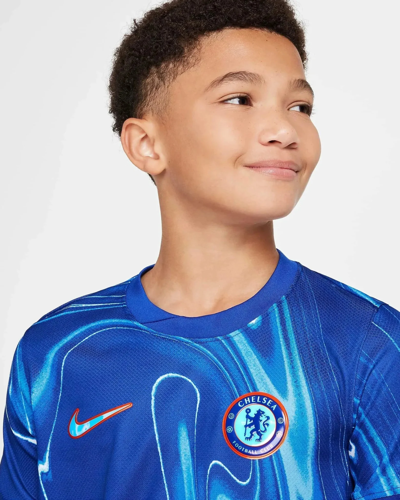 Nike 2024-25 Chelsea Youth Stadium Home Jersey - Image 3