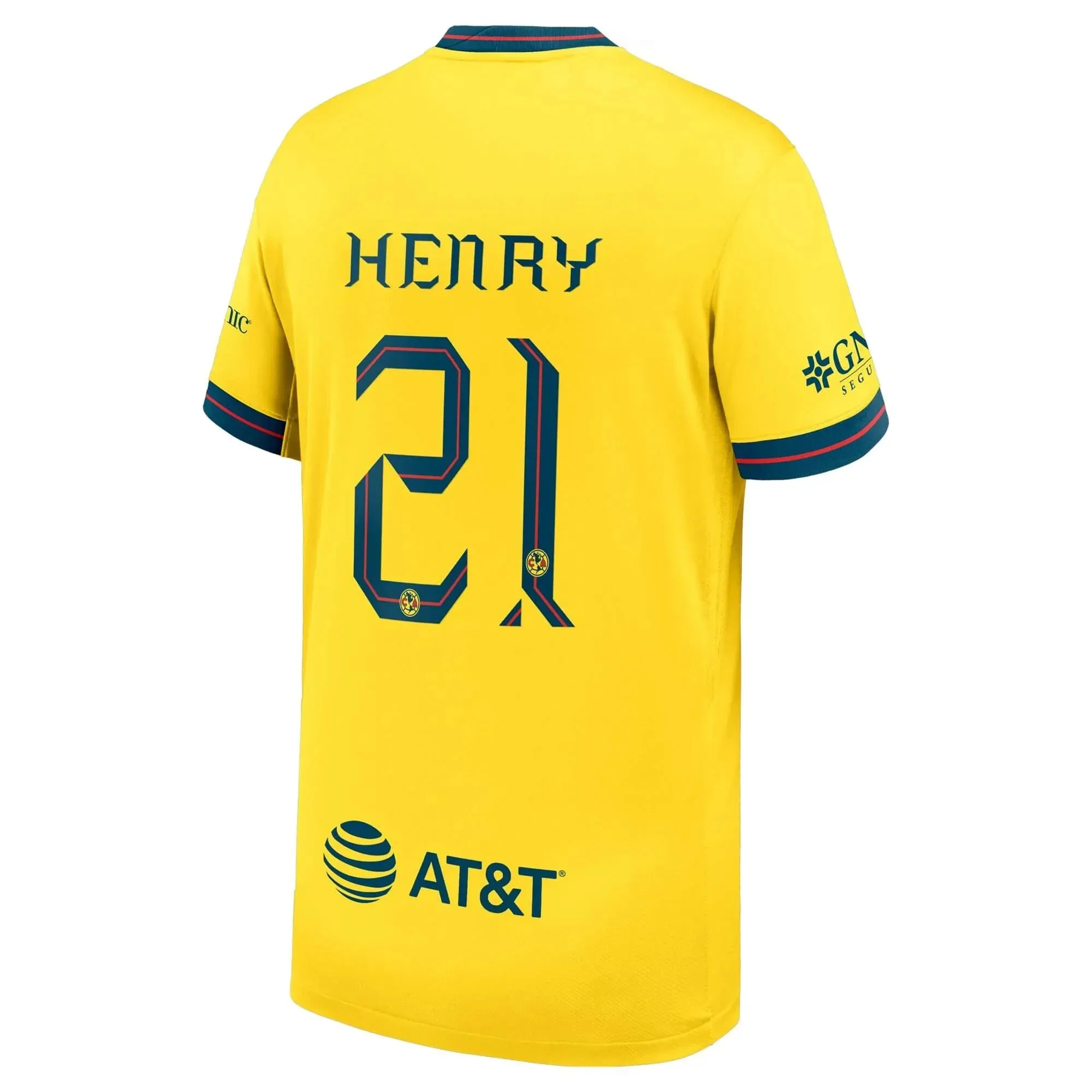 Nike 2024-25 Club America Men's Stadium Home Jersey - Image 6