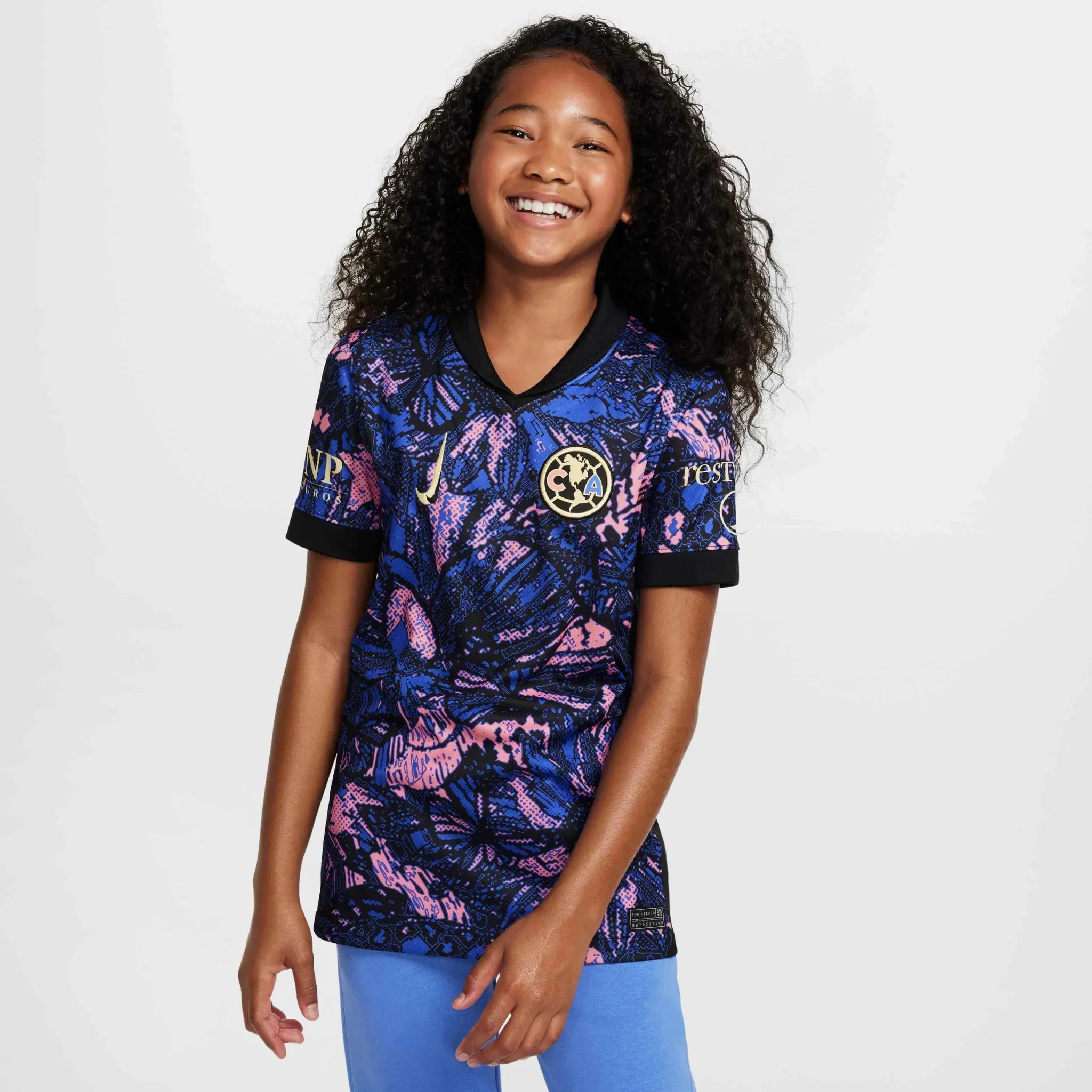 Nike 2024-25 Club America Youth Stadium Third Jersey