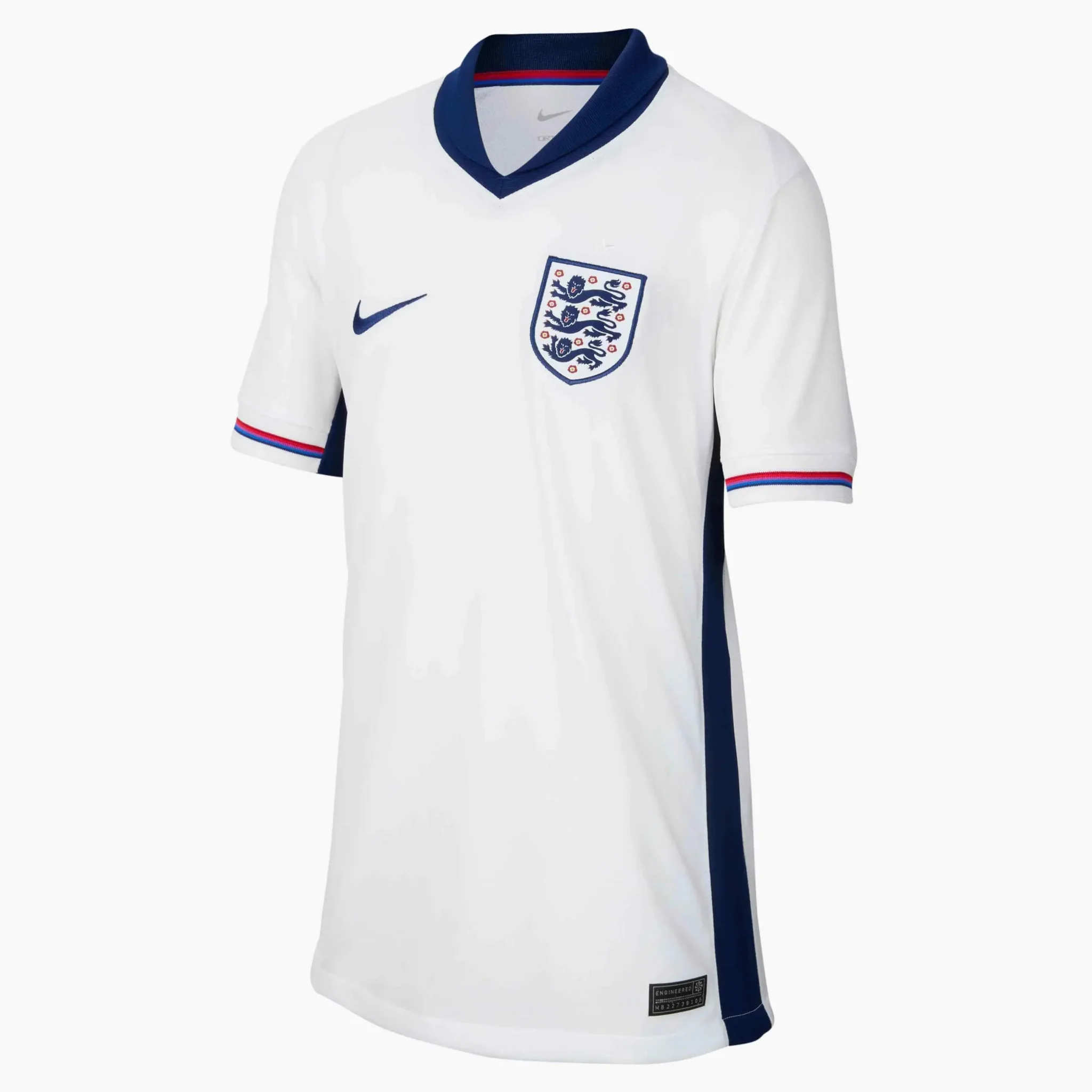 Nike 2024-25 England Youth Stadium Home Jersey