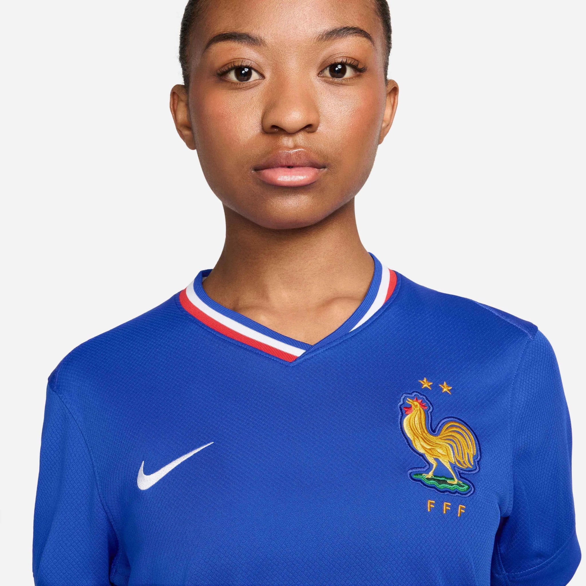 Nike 2024-25 France Women's Stadium Home Jersey - Image 5