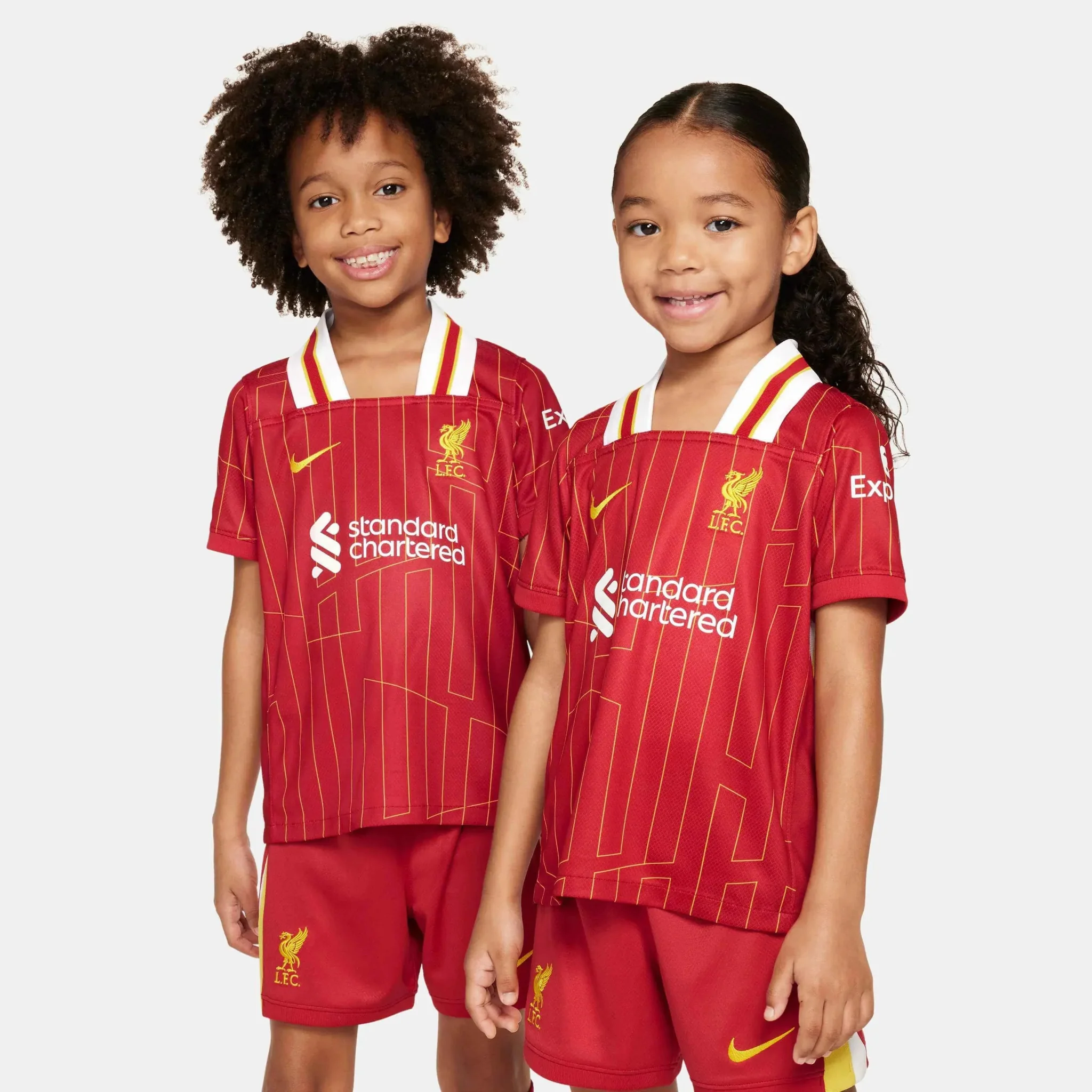 Nike 2024-25 Liverpool Little Kids' Stadium Home Kit