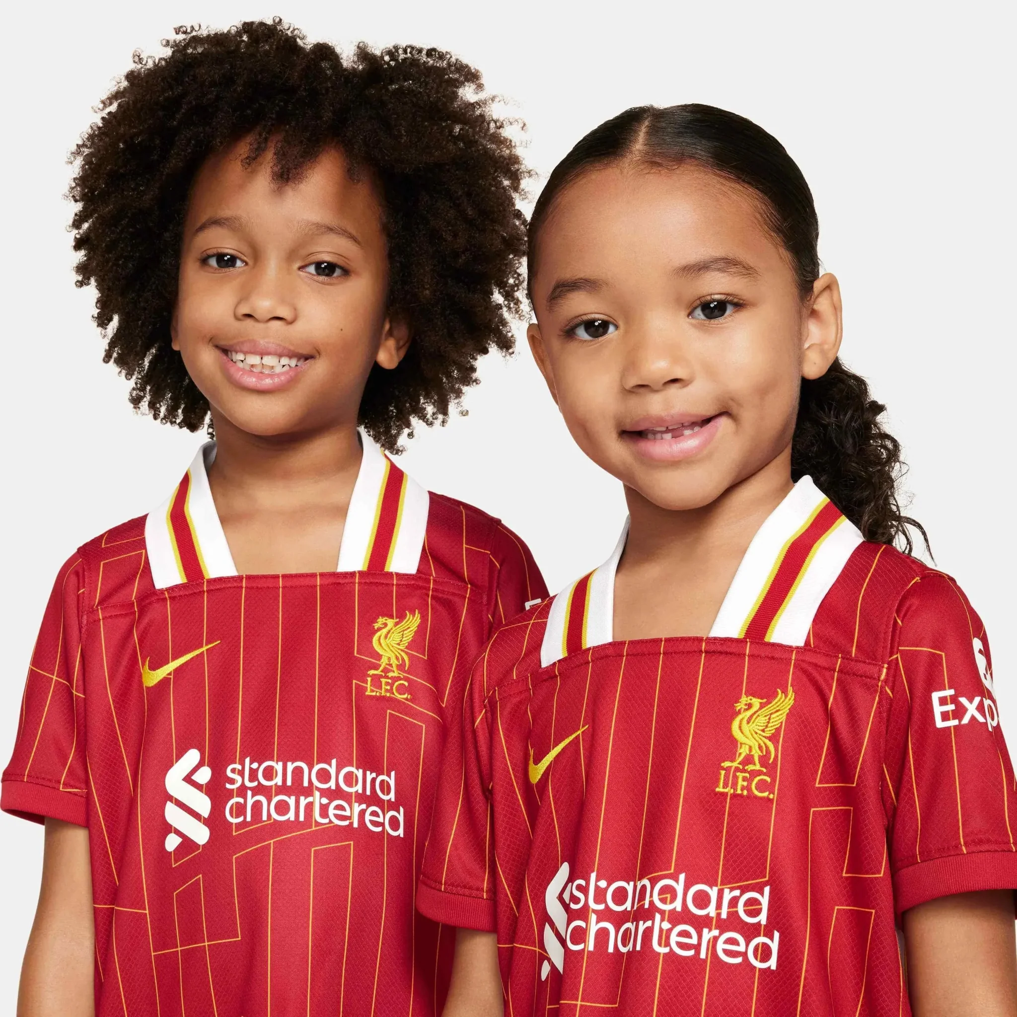 Nike 2024-25 Liverpool Little Kids' Stadium Home Kit - Image 3
