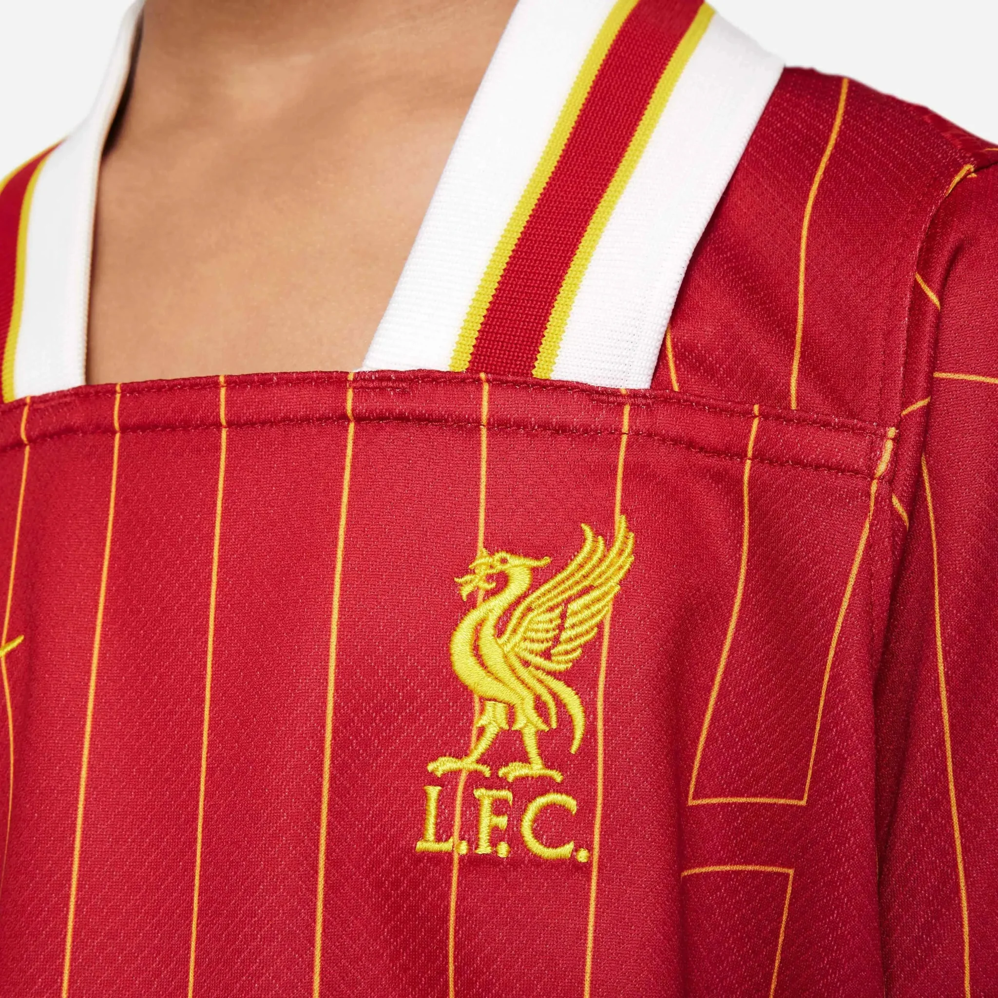 Nike 2024-25 Liverpool Little Kids' Stadium Home Kit - Image 8
