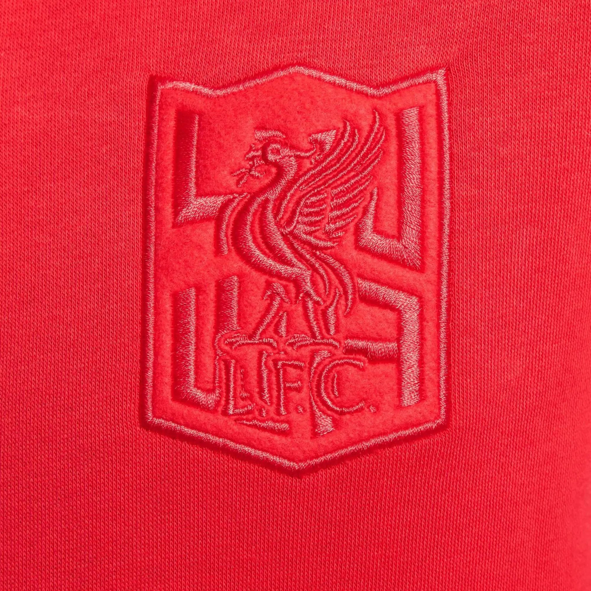 Nike 2024-25 Liverpool Youth Club Pullover Hoodie - Image 5