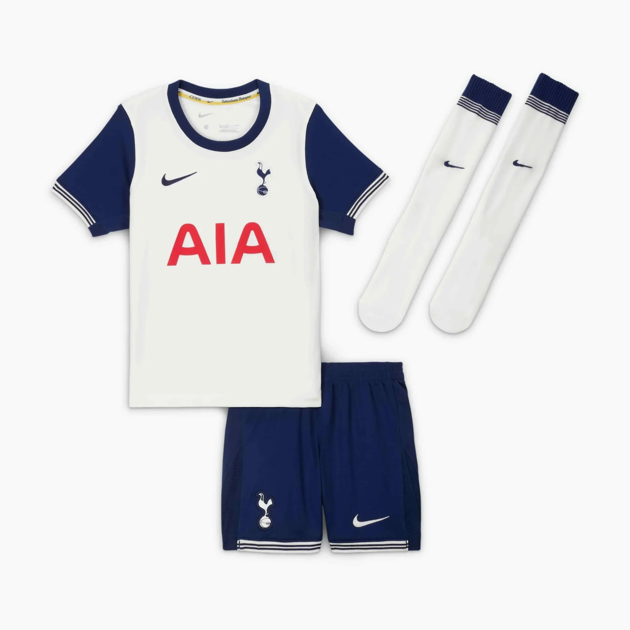 Nike 2024-25 Tottenham Little Kids' Stadium Home Kit