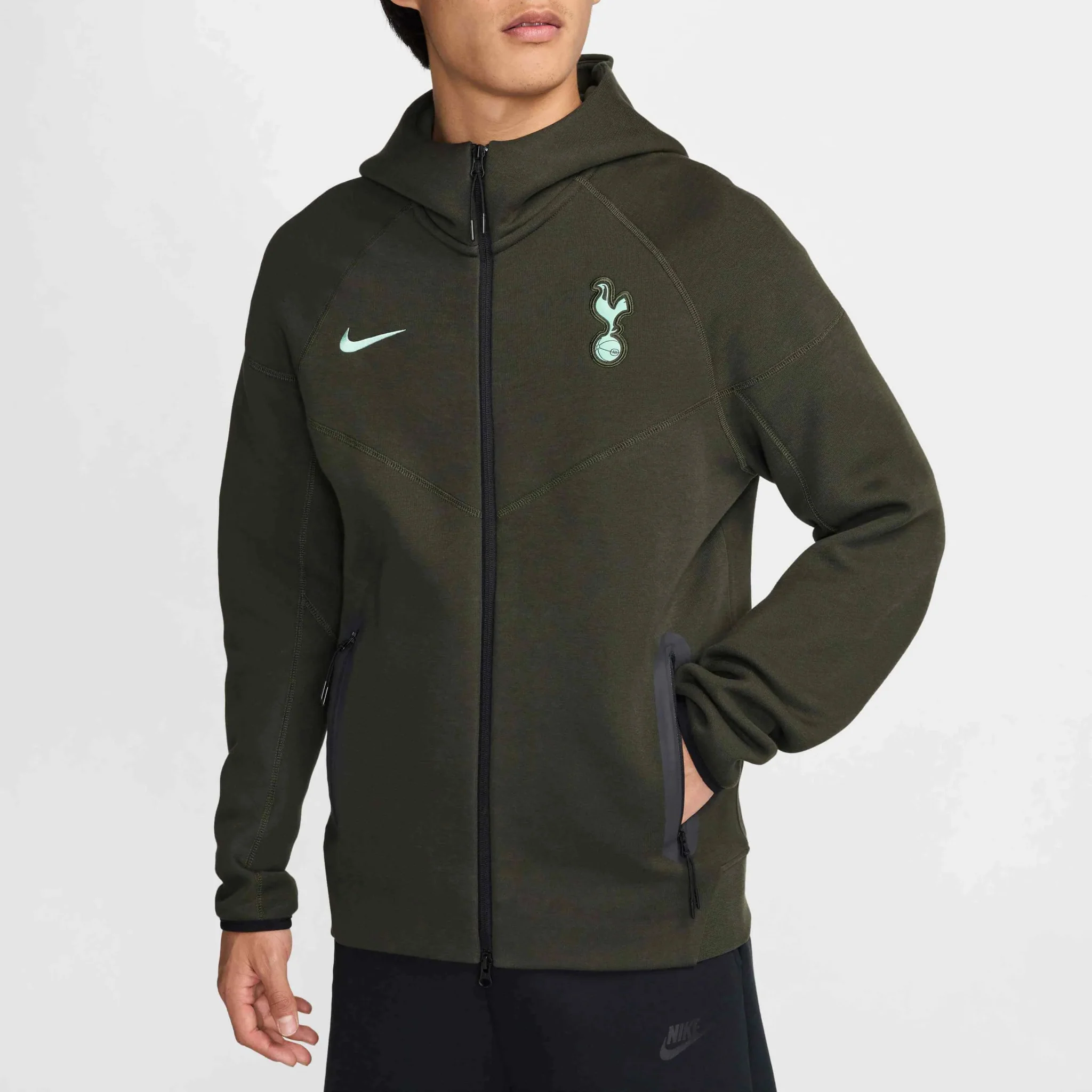 Nike 2024-25 Tottenham Men's Tech Fleece Third Full-Zip Jacket - Image 5