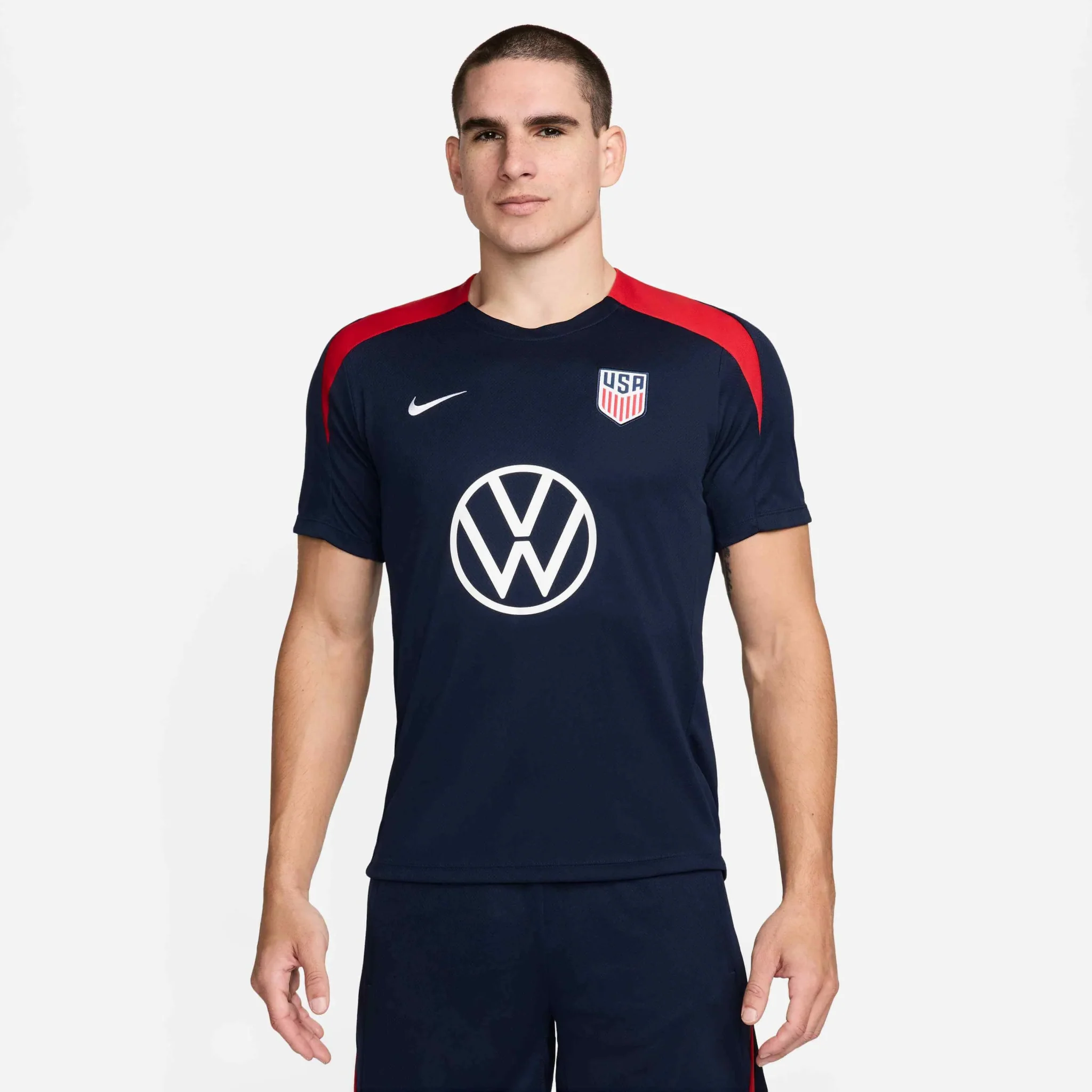 Nike 2024-25 USMNT Men's Dri-Fit Short-Sleeve Knit Top