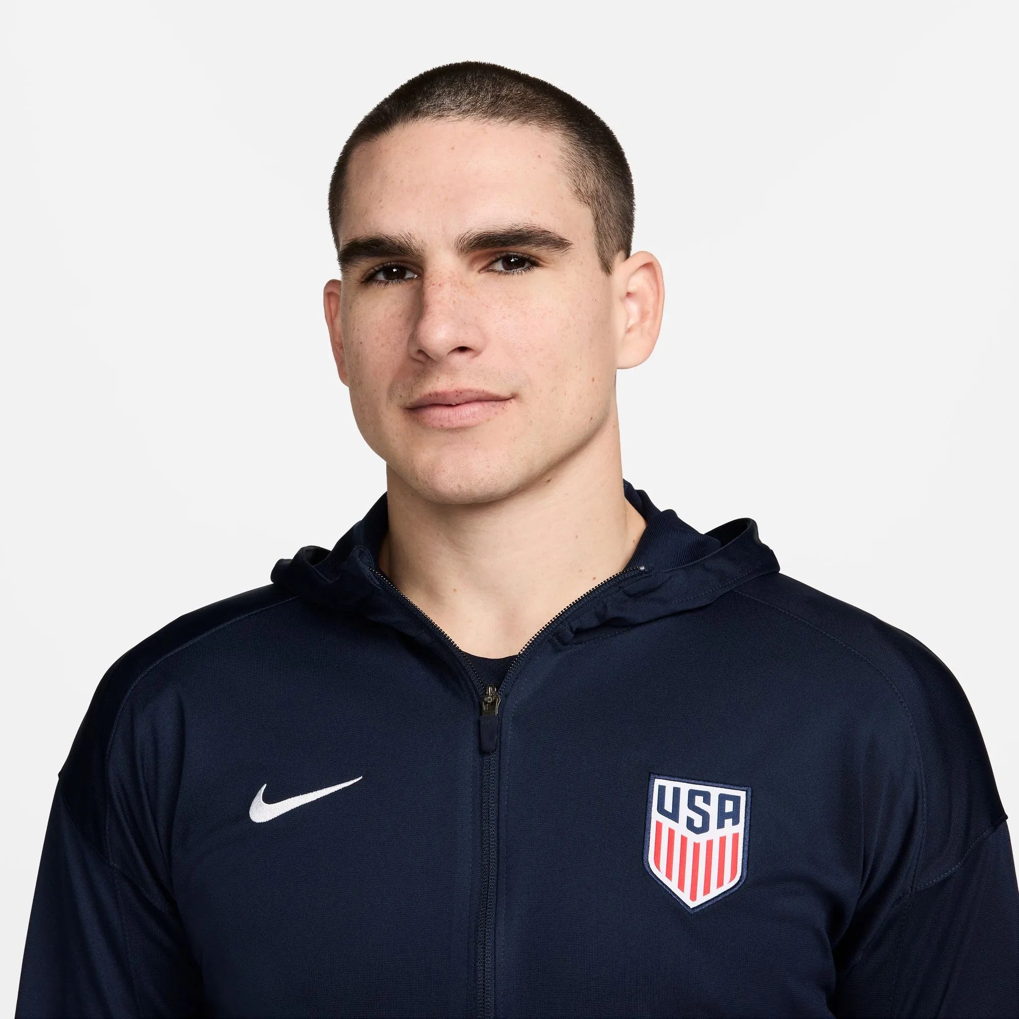 Nike 2024-25 USMNT Men's Strike Hoodie Track Jacket - Image 3