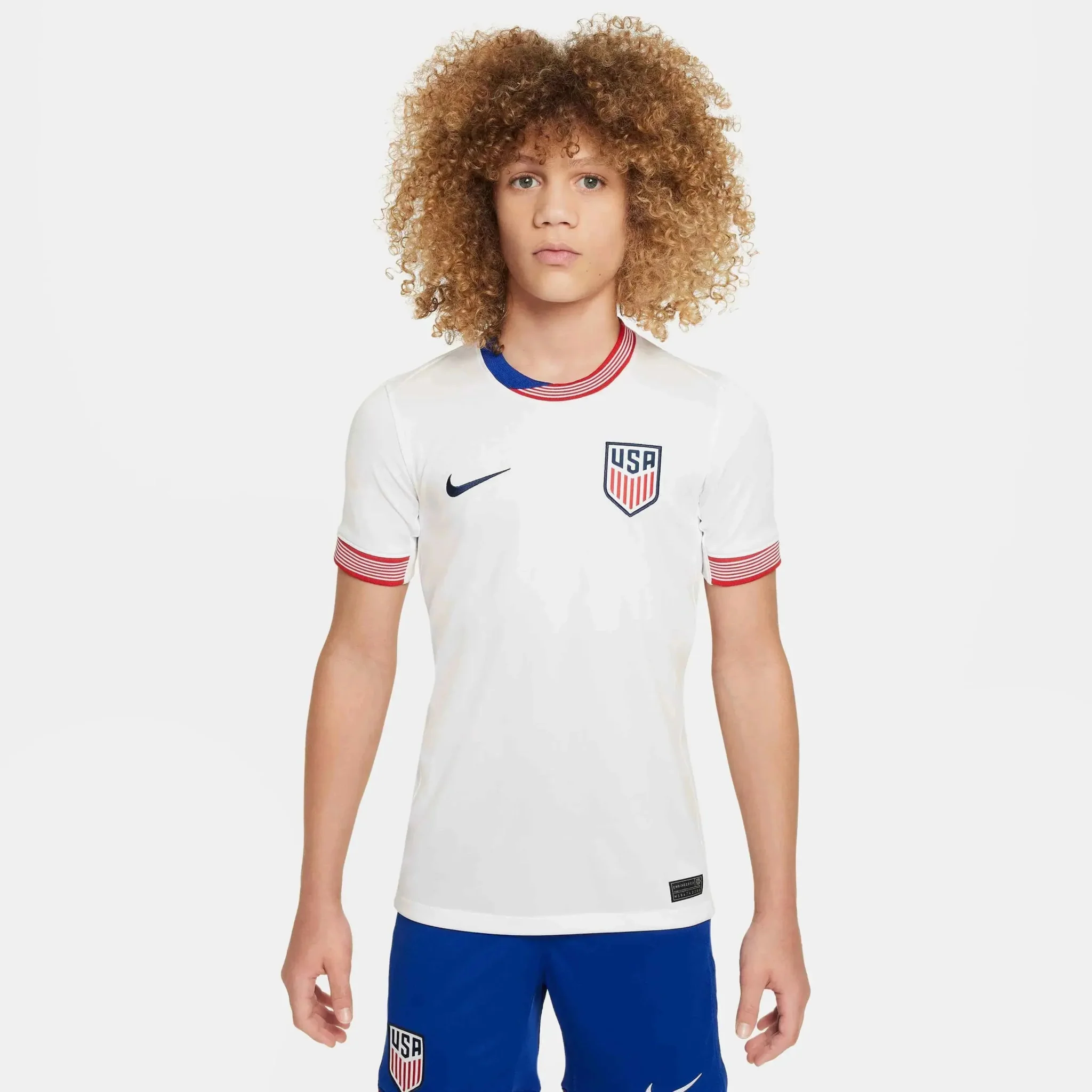 Nike 2024-25 USMNT Youth Stadium Home Jersey