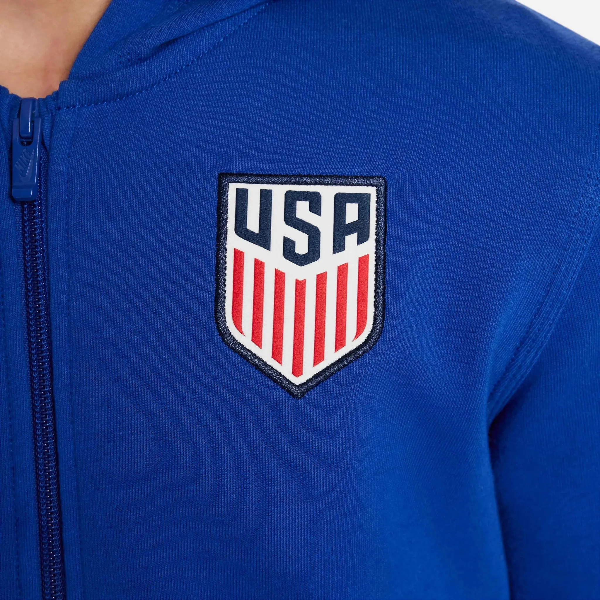 Nike 2024-25 USMNT Youth FZ French Terry Hoodie - Image 6