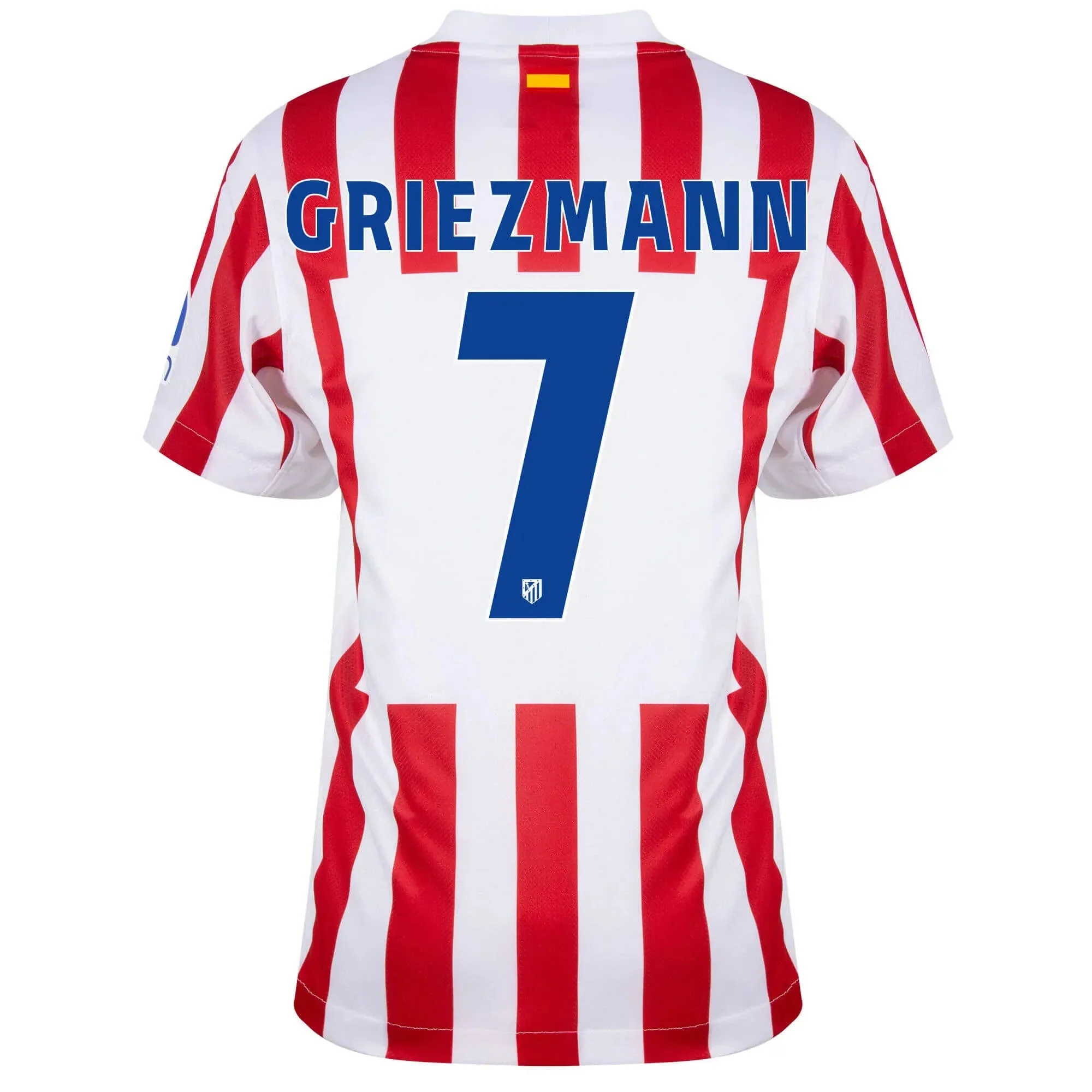 Nike 2025-26 Atletico Madrid Men's Stadium Home Soccer Jersey - Image 10