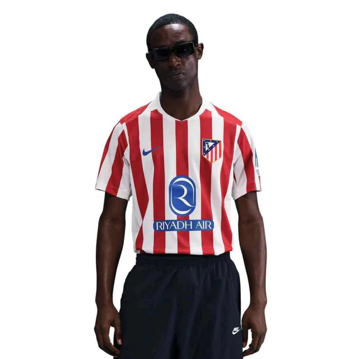 Nike 2025-26 Atletico Madrid Men's Stadium Home Soccer Jersey - Image 3