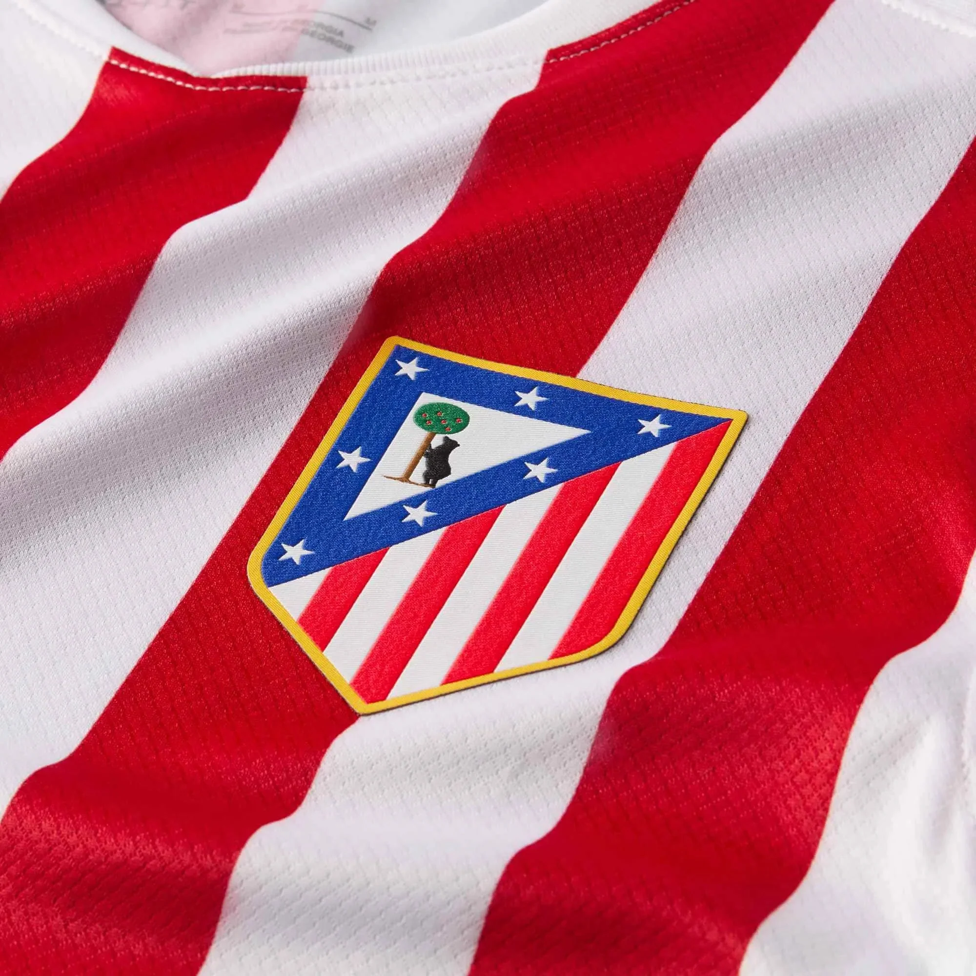 Nike 2025-26 Atletico Madrid Men's Stadium Home Soccer Jersey - Image 8