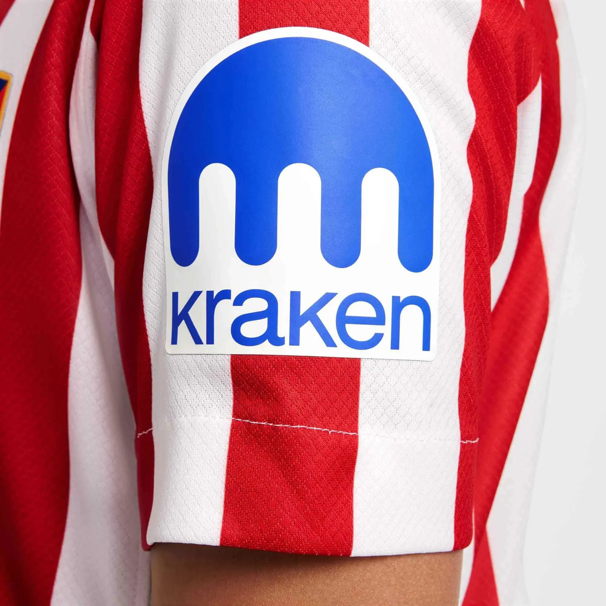 Nike 2025-26 Atletico Madrid Youth Stadium Home Soccer Jersey - Image 7