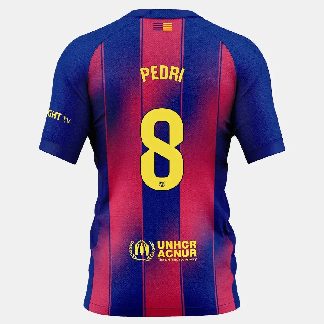Nike 2025-26 Barcelona Men's Authentic Home Soccer Jersey - Image 4