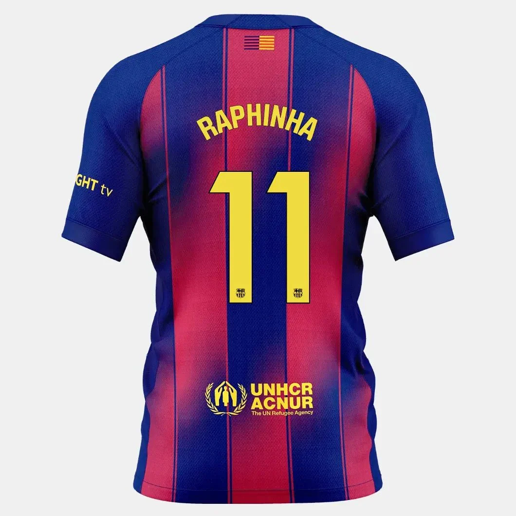 Nike 2025-26 Barcelona Men's Authentic Home Soccer Jersey - Image 5