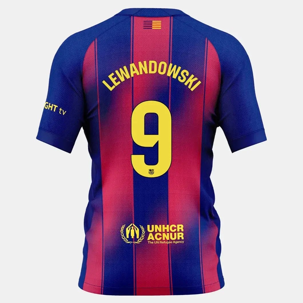 Nike 2025-26 Barcelona Men's Authentic Home Soccer Jersey - Image 7