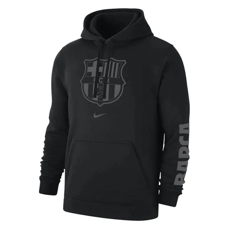 Nike 2025-26 Barcelona Men's Club Fleece Pullover Hoody
