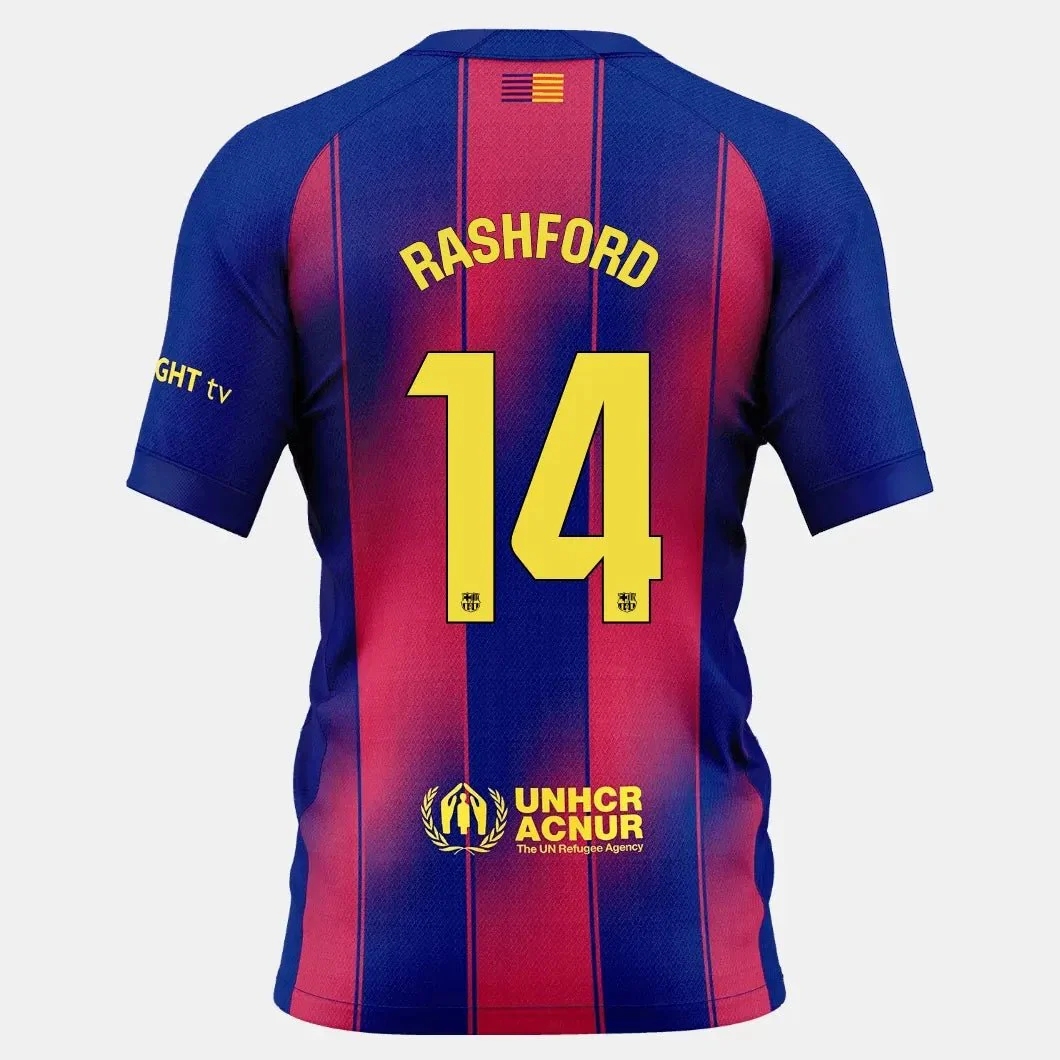 Nike 2025-26 Barcelona Men's Stadium Home Soccer Jersey - Image 13