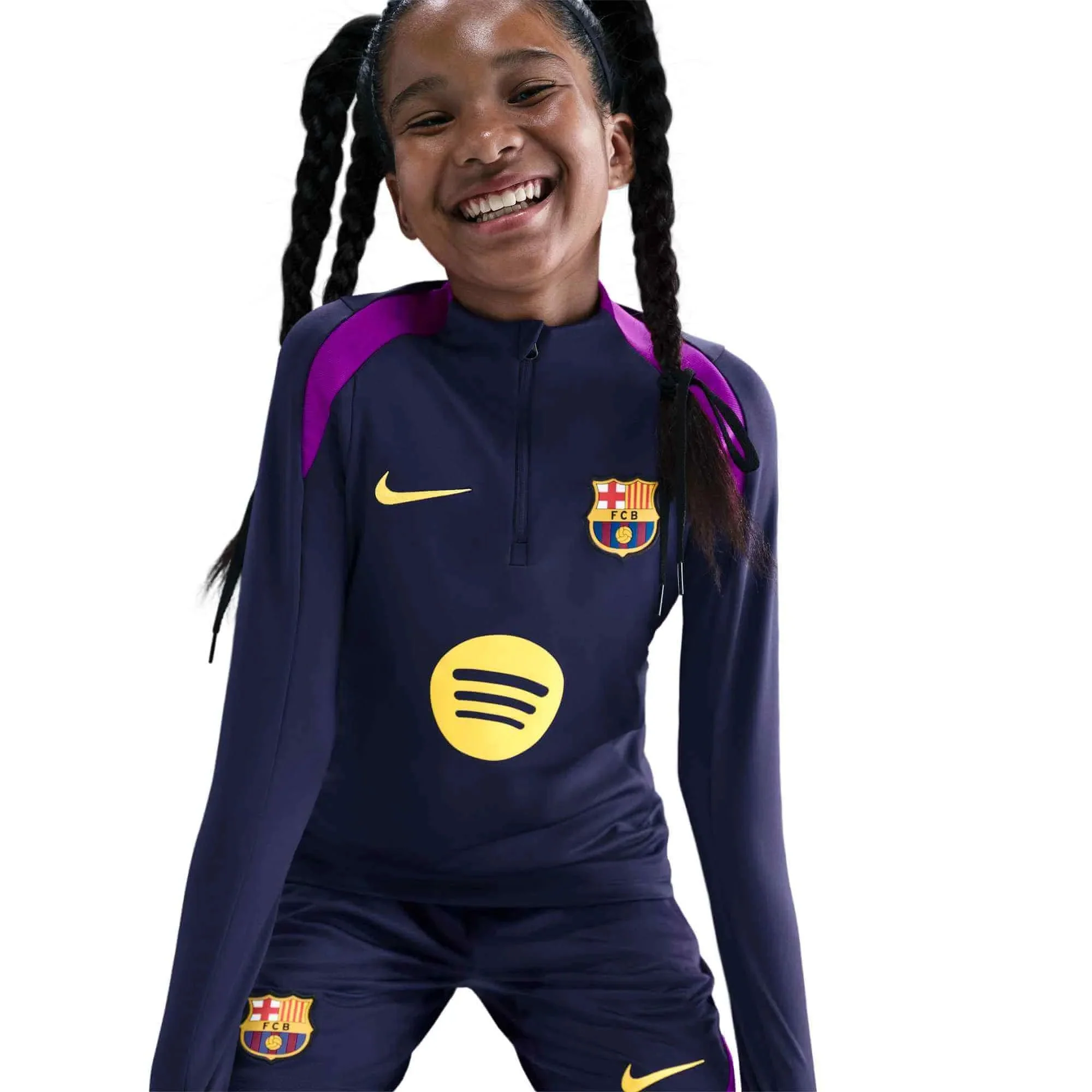 Nike 2025-26 Barcelona Youth DF Strike Drill Top - Image 4