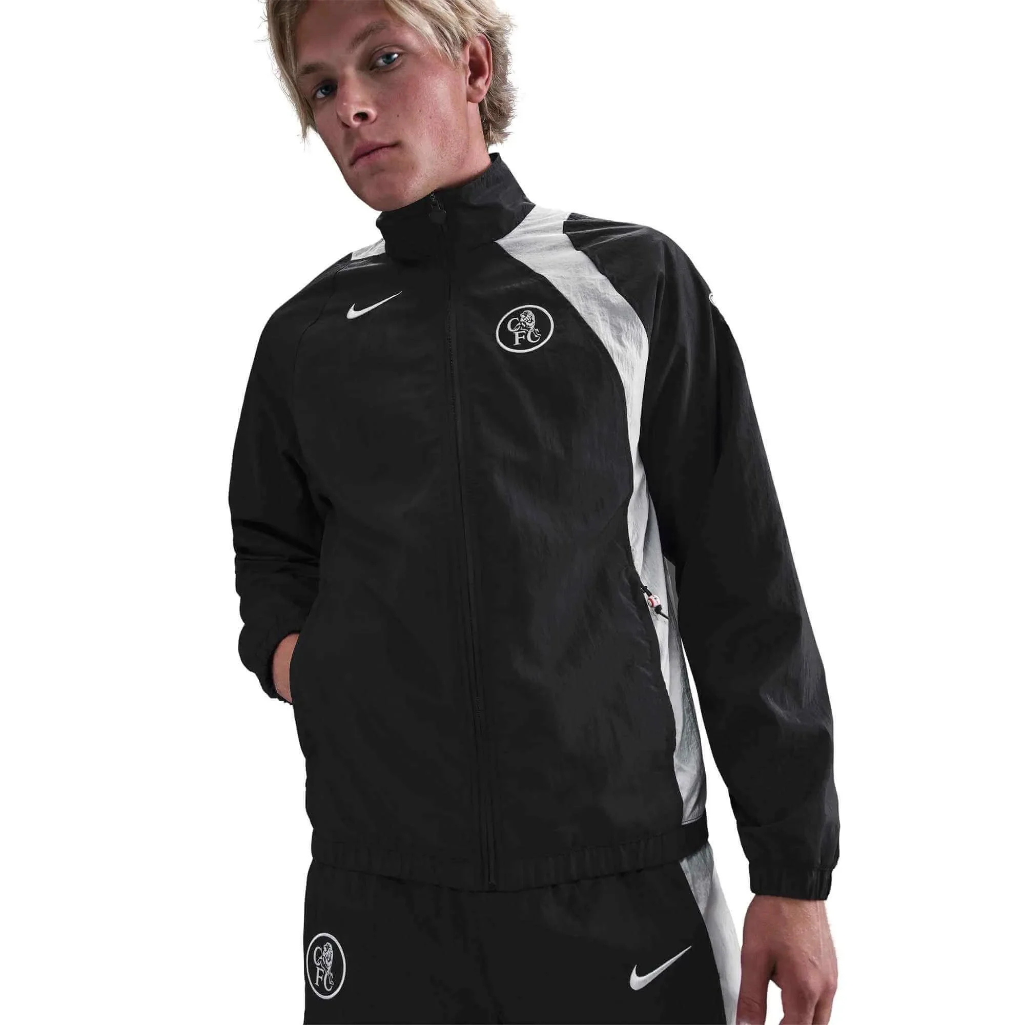 Nike 2025-26 Chelsea Men's T90 Track Jacket - Image 4