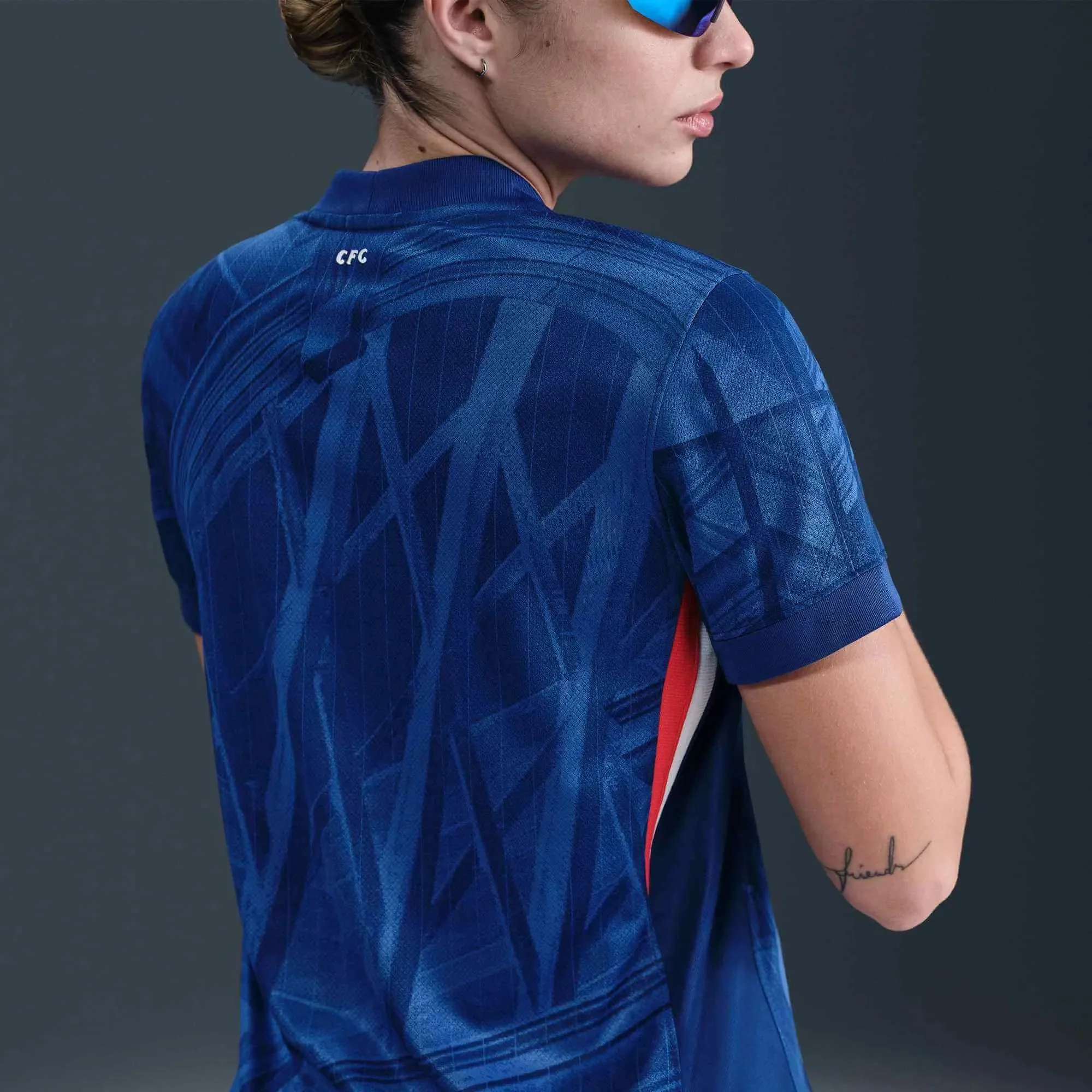 Nike 2025-26 Chelsea Women's Stadium Home Soccer Jersey - Image 5