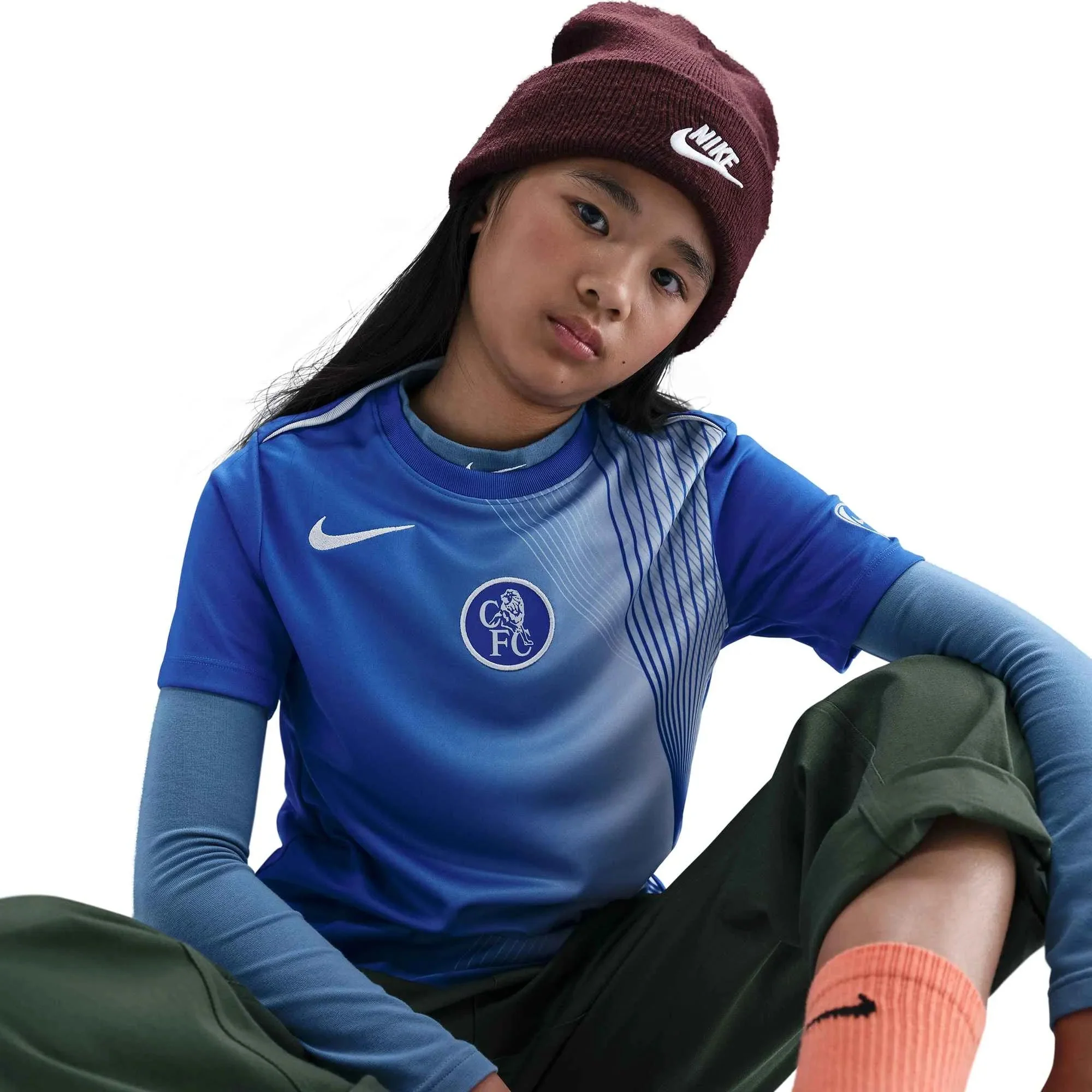 Nike 2025-26 Chelsea Youth DF Academy Pro Top - Image 3