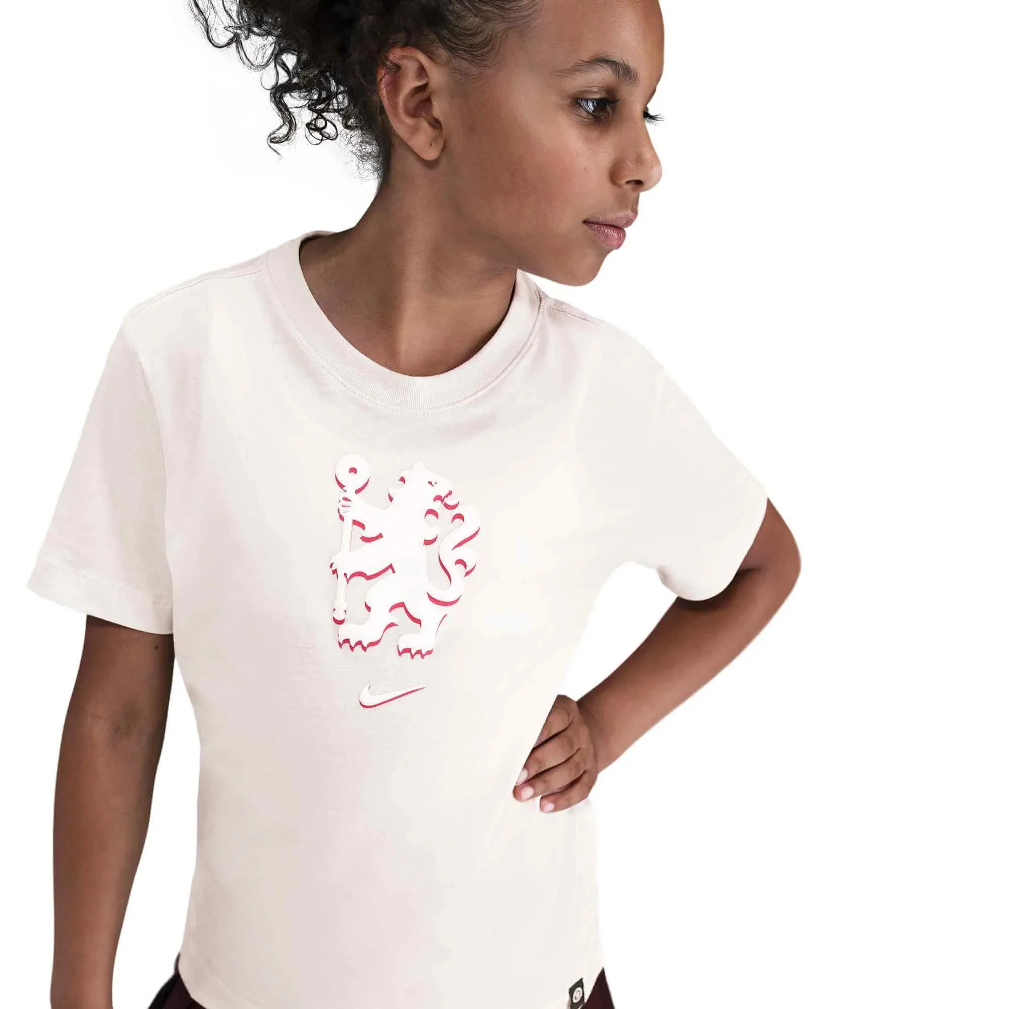 Nike 2025-26 Chelsea Youth Lion Tee - Image 3