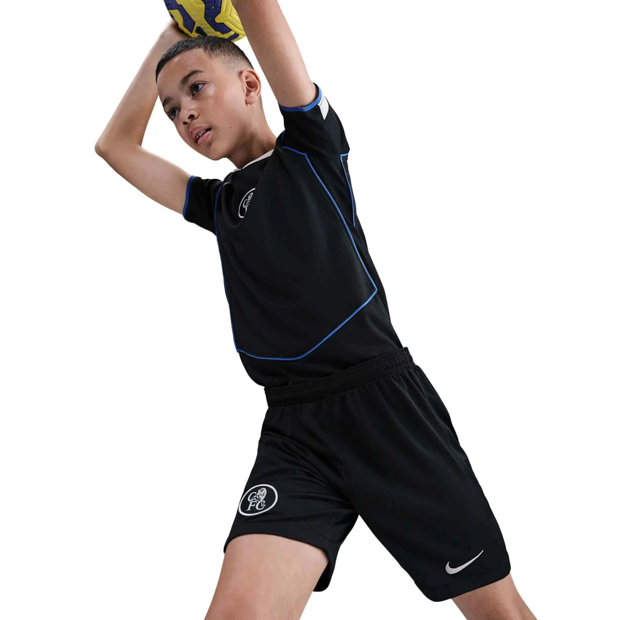 Nike 2025-26 Chelsea Youth Stadium Third Shorts - Image 4
