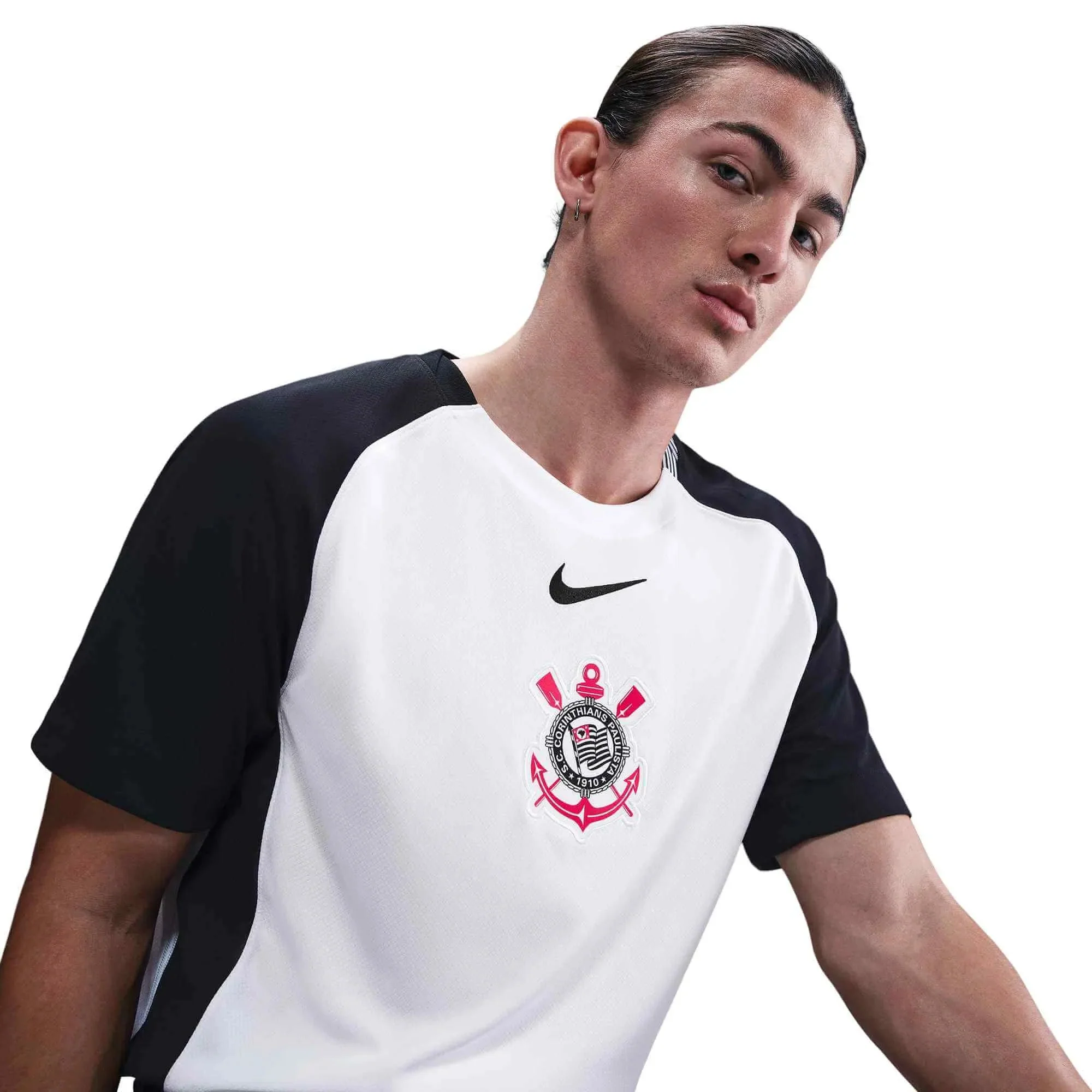 Nike 2025-26 Corinthians Men's Stadium Home Soccer Jersey - Image 4