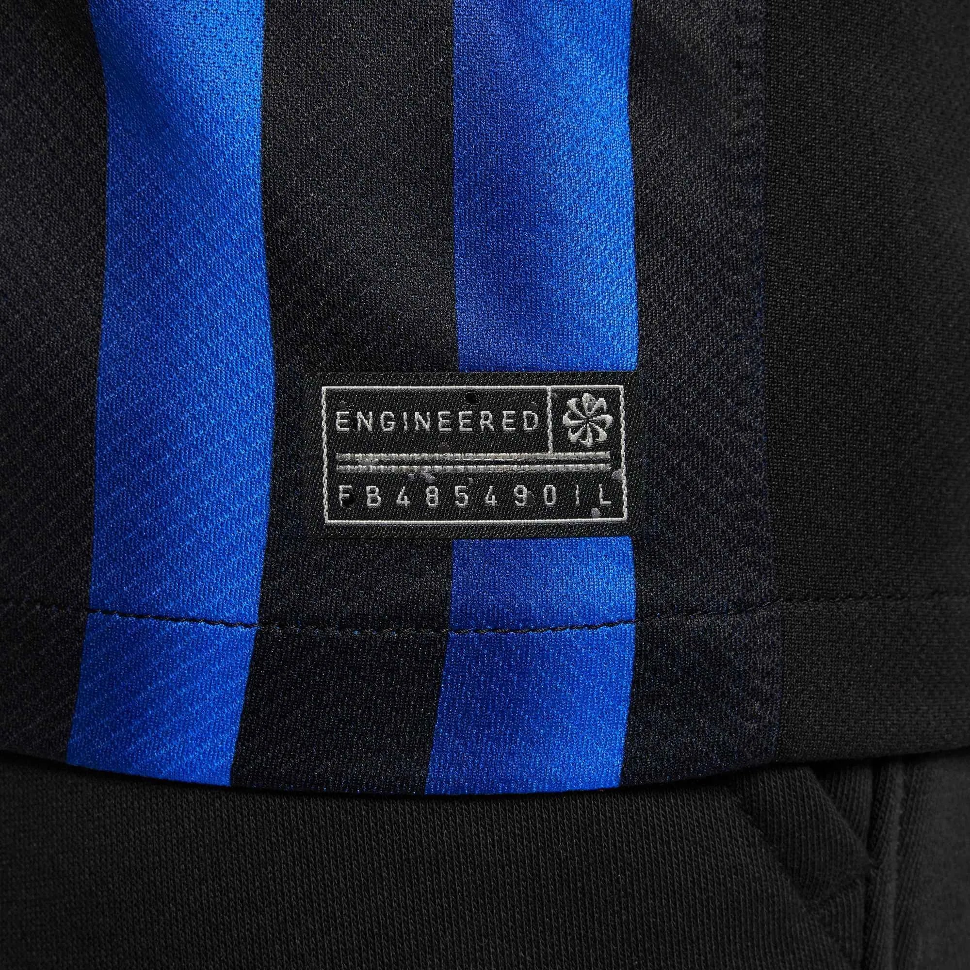 Nike 2025-26 Inter Milan Youth Stadium Home Soccer Jersey - Image 10